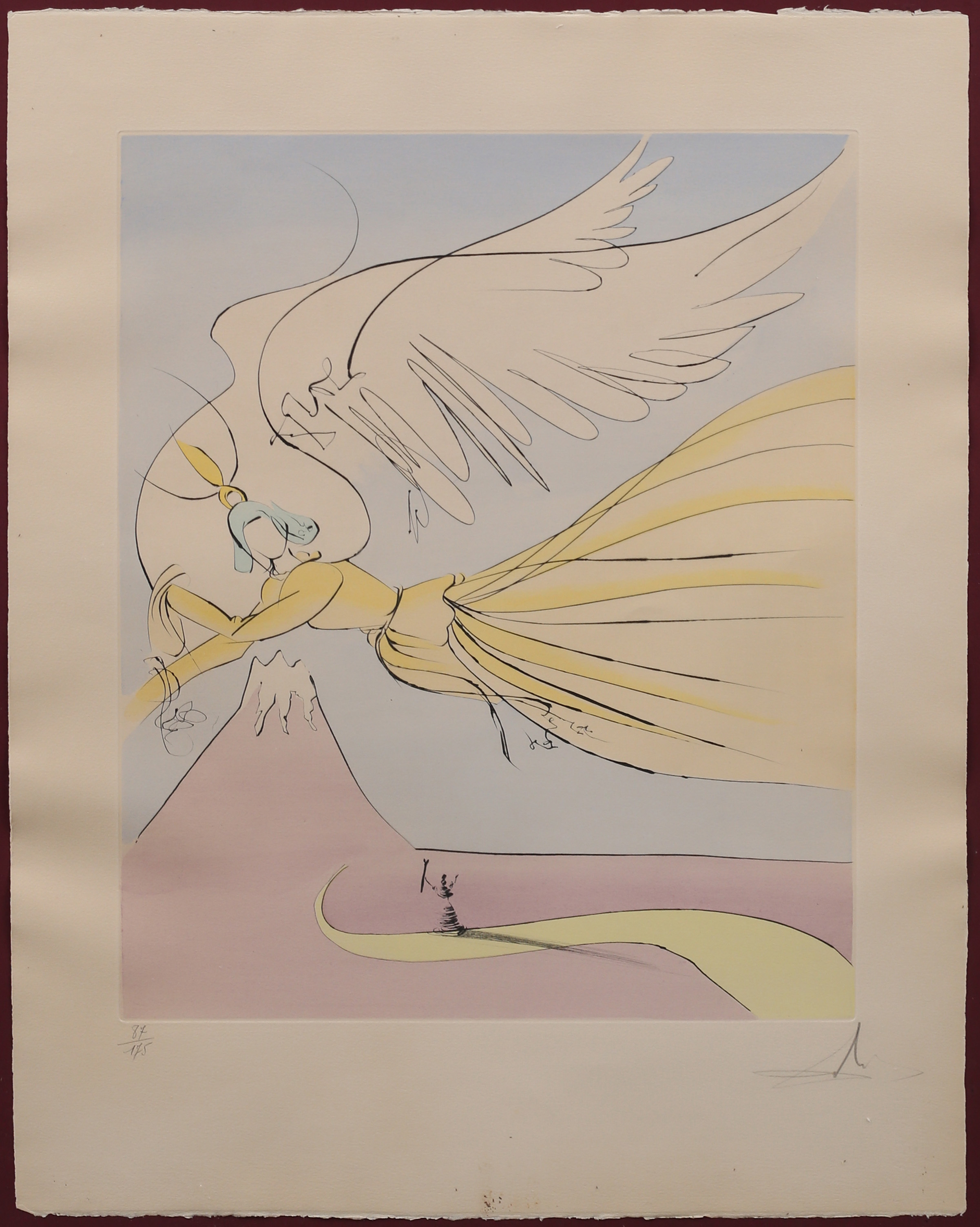 Salvador Dalí lithograph 限定175