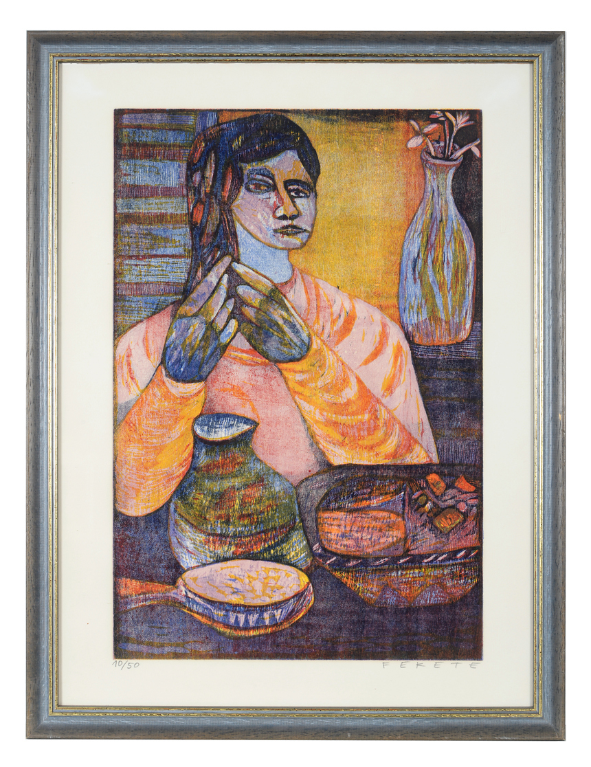 Bilder Zu 1195343 Esteban Fekete Prueba Del Artista Radierung Multiple Auctionet