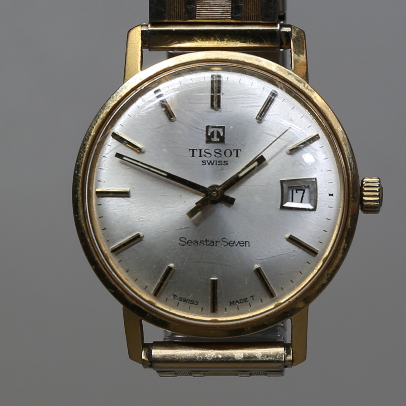 Wristwatch, men, manual, Seastar seven, case 18K, TISSOT. Clocks \u0026 Watches  - Wristwatches - Auctionet