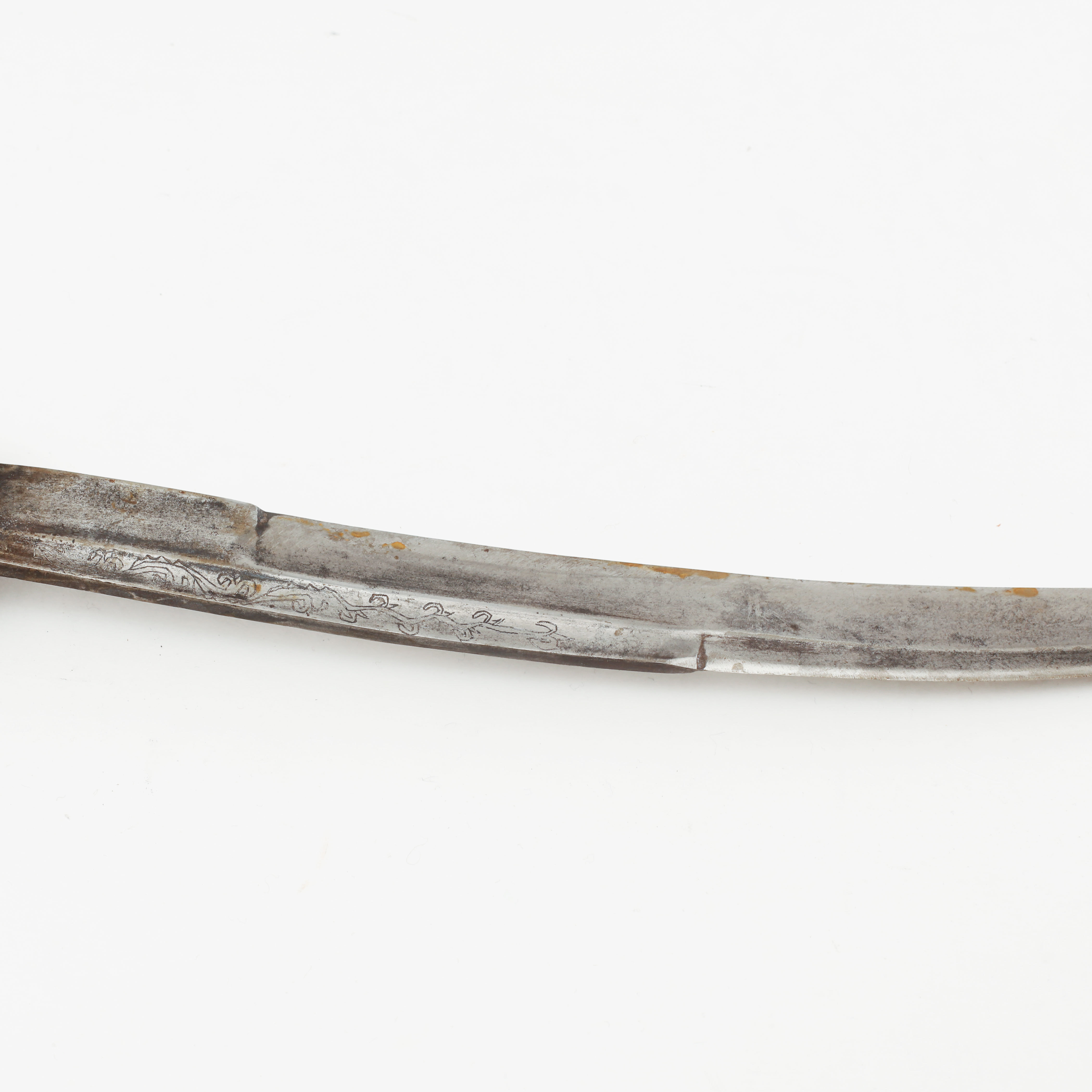 Images for 1220669. CANE SWORD, DAGGER AND STICK, blackened wood and ...
