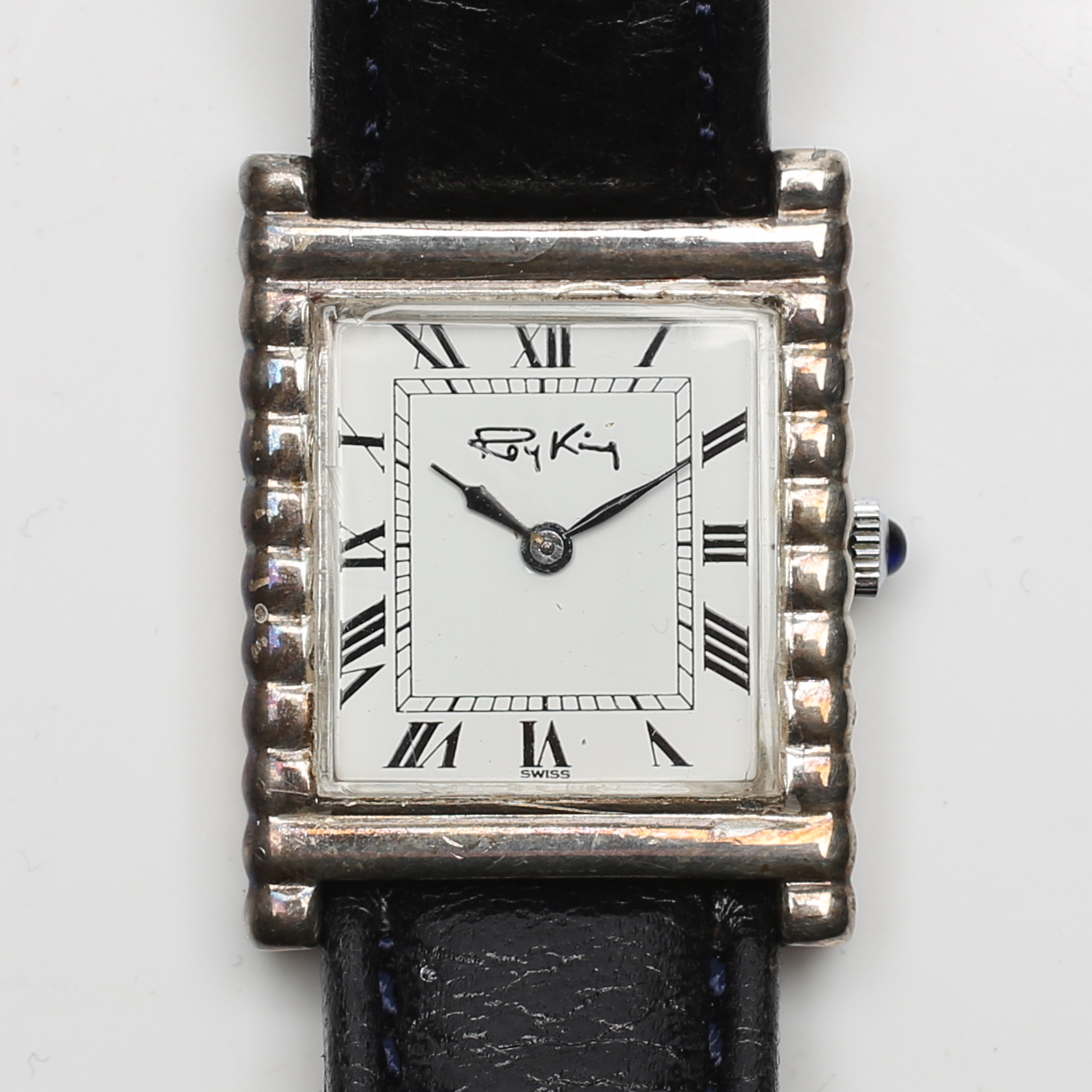 roy king silver watch