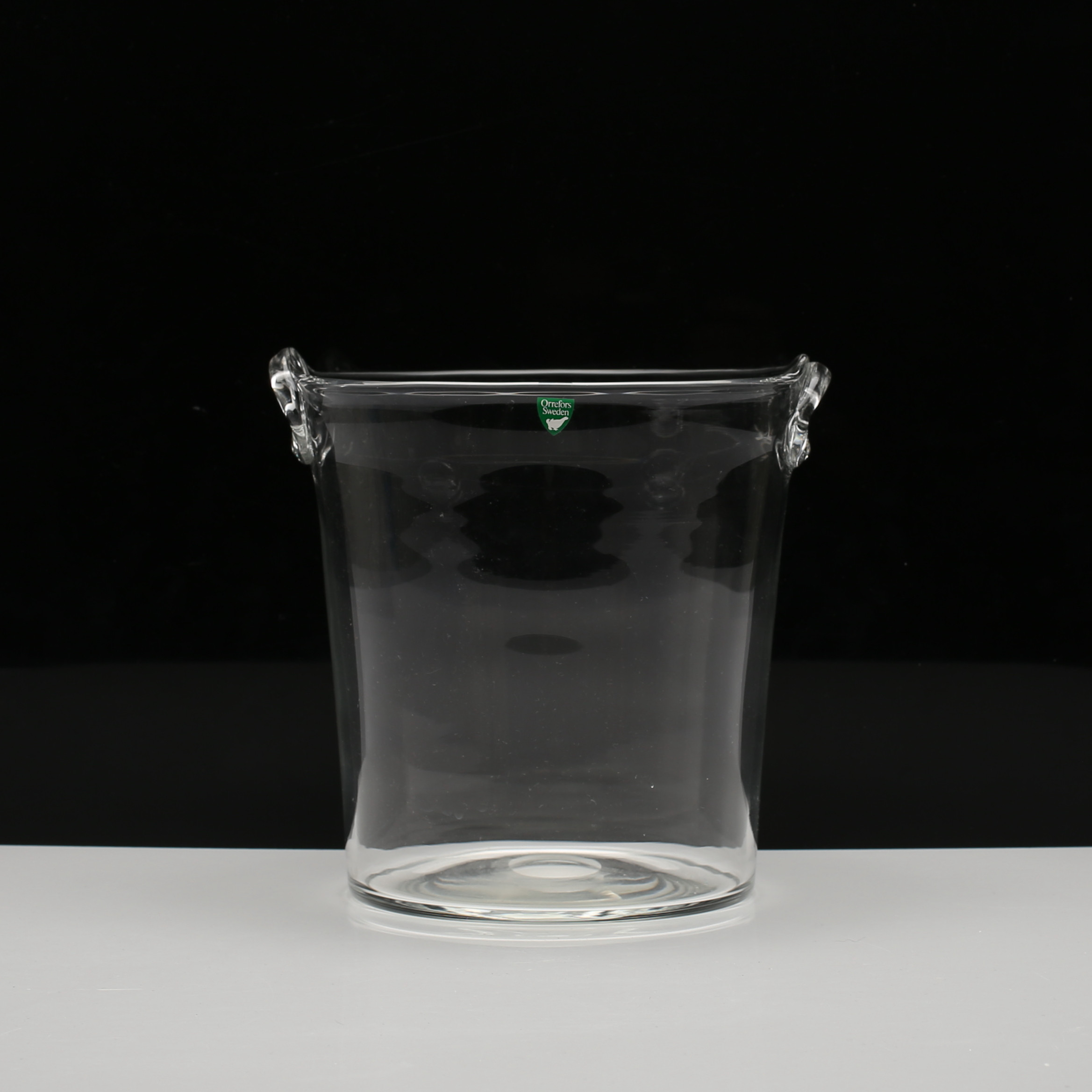 Images for 1276422. NILS LANDBERG. champagne cooler, glass, Orrefors