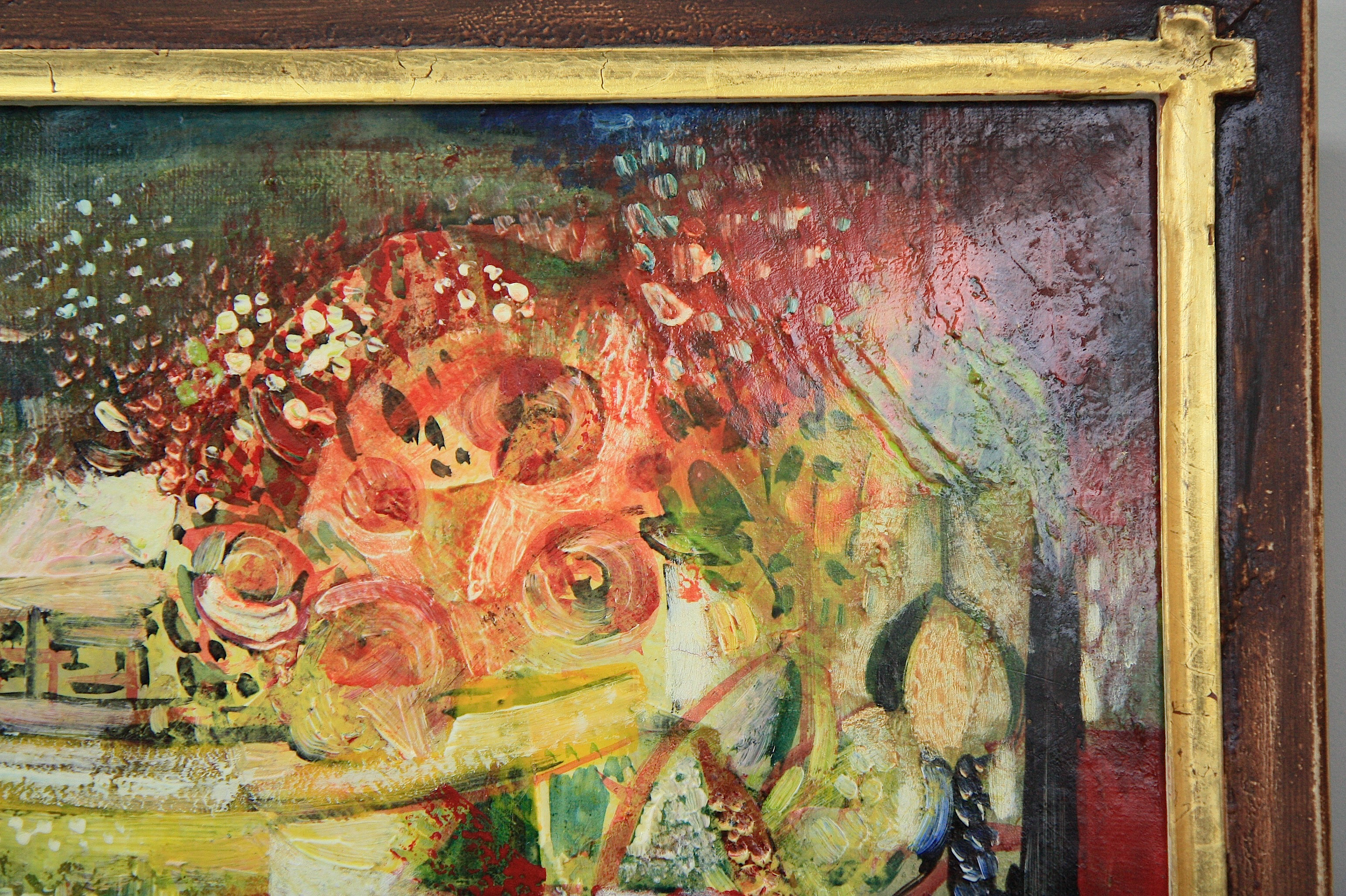 Images for 1281627. MATS OLA BURMAN. oil on canvas, "for we have our friendly time, that rests