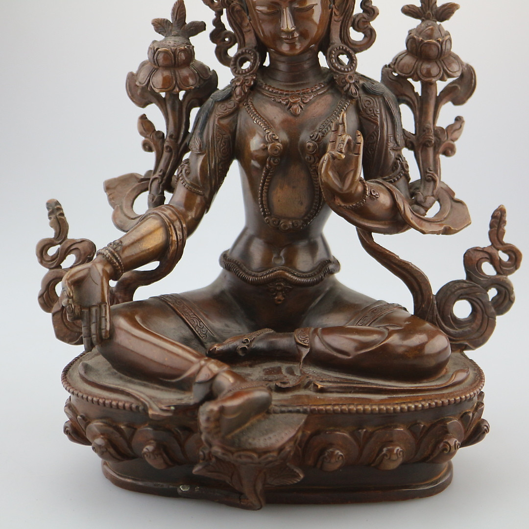 Images for 1307989. ANTIQUE BRONZE SHIVA STATUE.