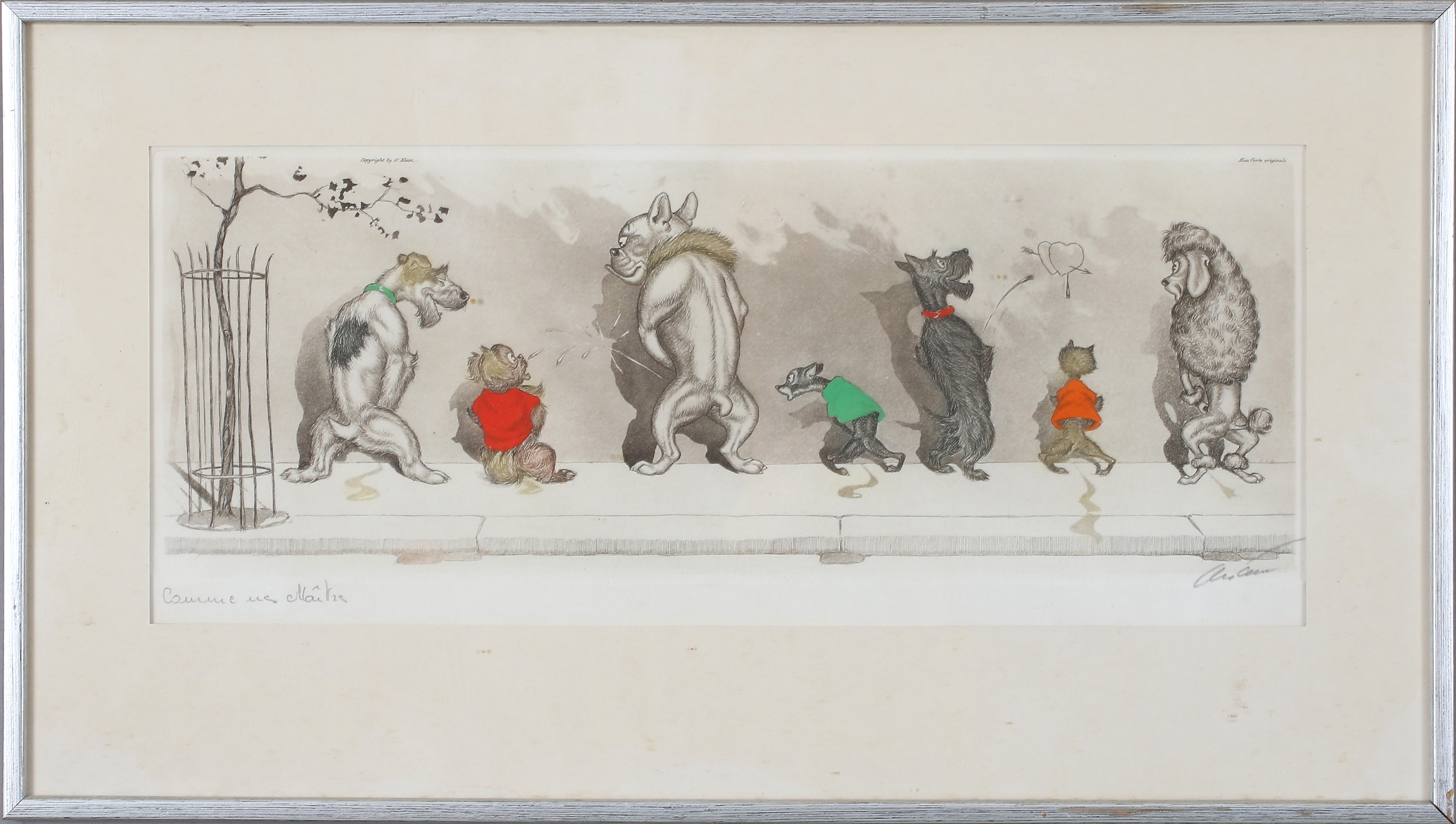 ボリス オクライン “dirty dogs of paris” 『不敬な奴！』Boris O