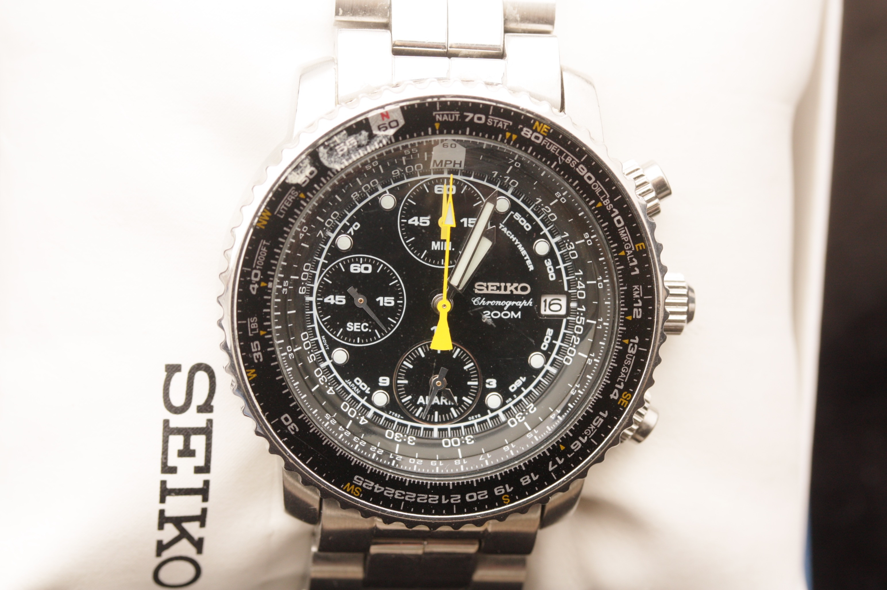 Images for 1359410. WRIST WATCH, Seiko, Chronograph, 200M Pilot