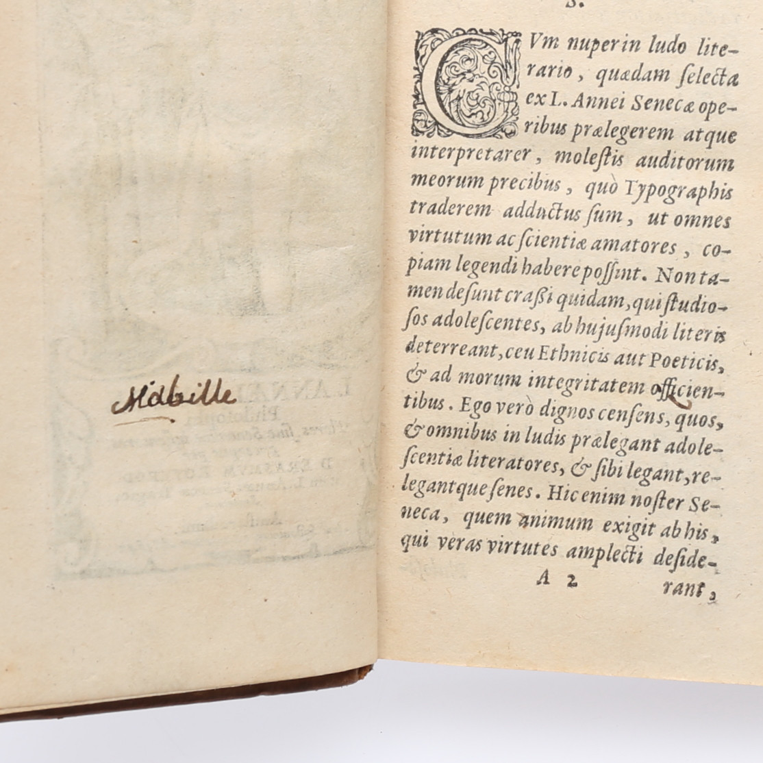 Bilder för 1370776. ELZEVIERUTGÅVA 1642 MED SENECA Bilder för 1370776. ELZEVIERUTGÅVA 1642 MED SENECA