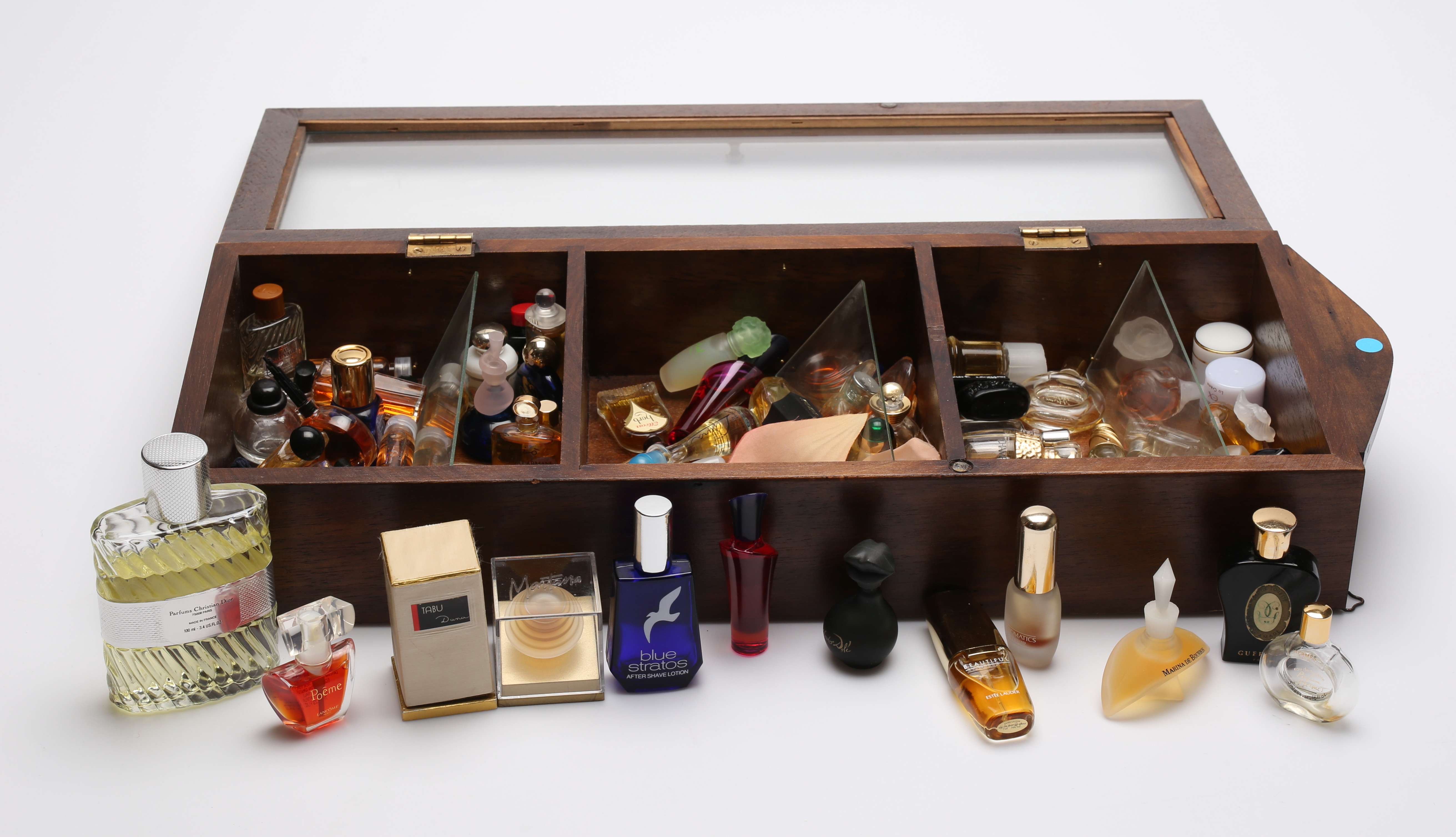 Images for 1397479. WALL with PERFUME BOTTLES, 1900s.