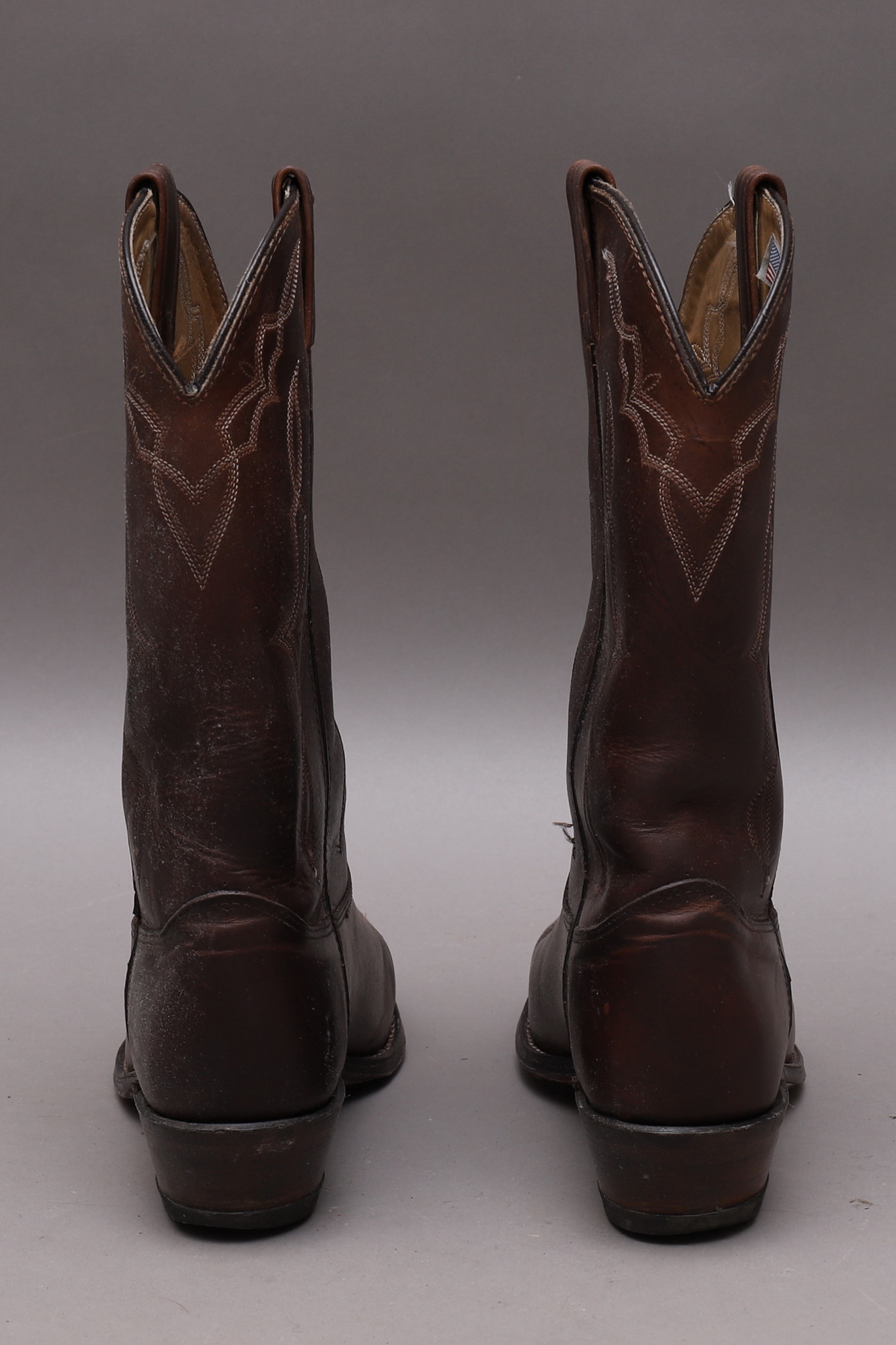 COWBOY BOOTS, stövlar, läder. Vintagekläder & Accessoarer - Auctionet