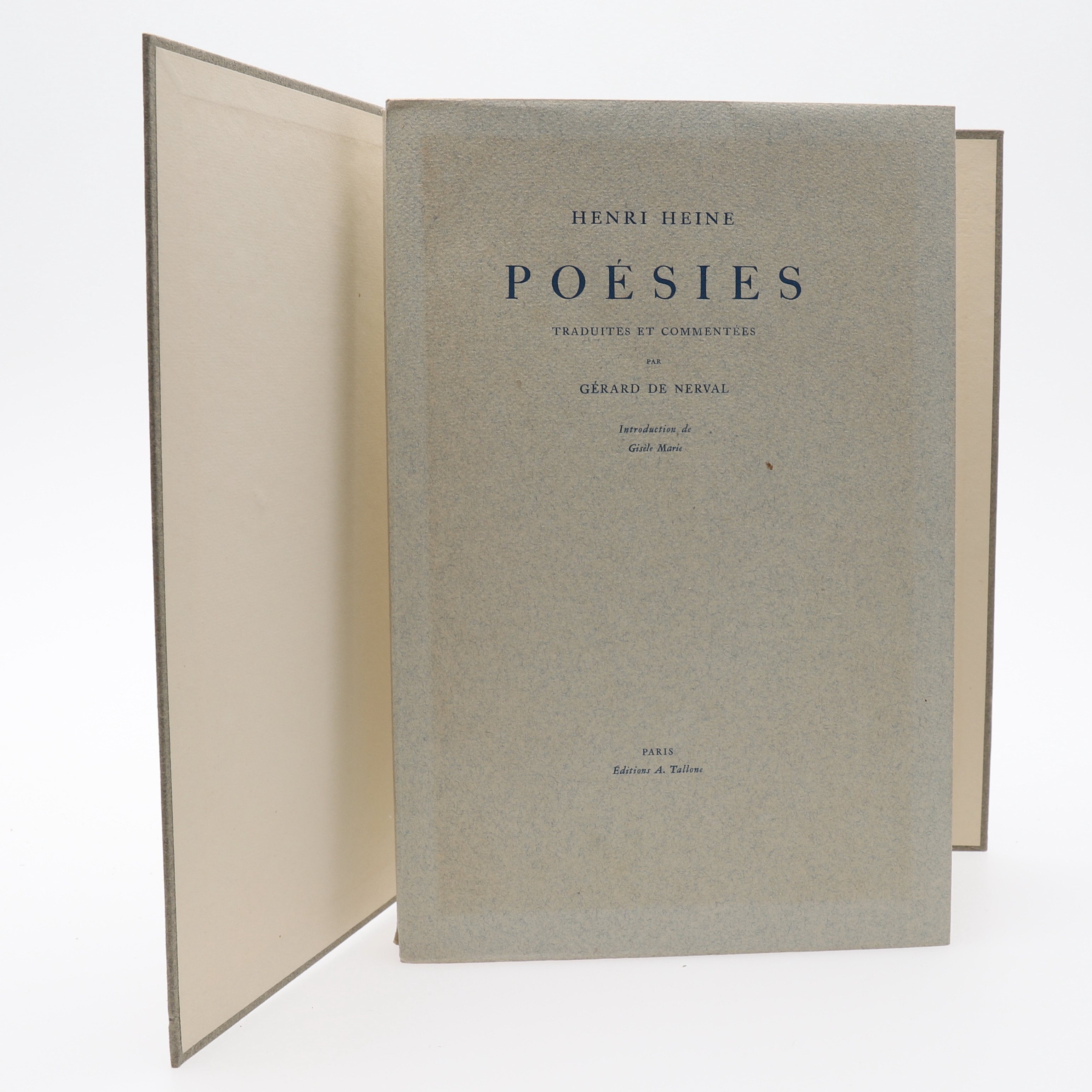 Bibliofili Fransk Utgava Av Heinrich Heines Poesies Tryckt I 350 Exemplar Bocker Kartor Handskrifter Auctionet Bibliofili Fransk Utgava Av Heinrich Heines Poesies Tryckt I 350 Exemplar Bocker Kartor Handskrifter Auctionet