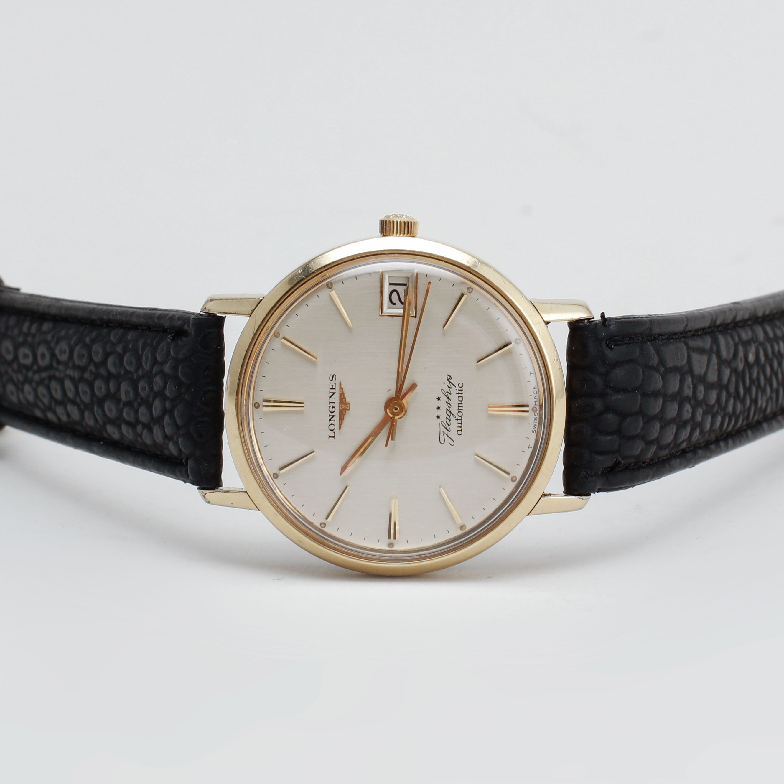 longines flagship automatic gold