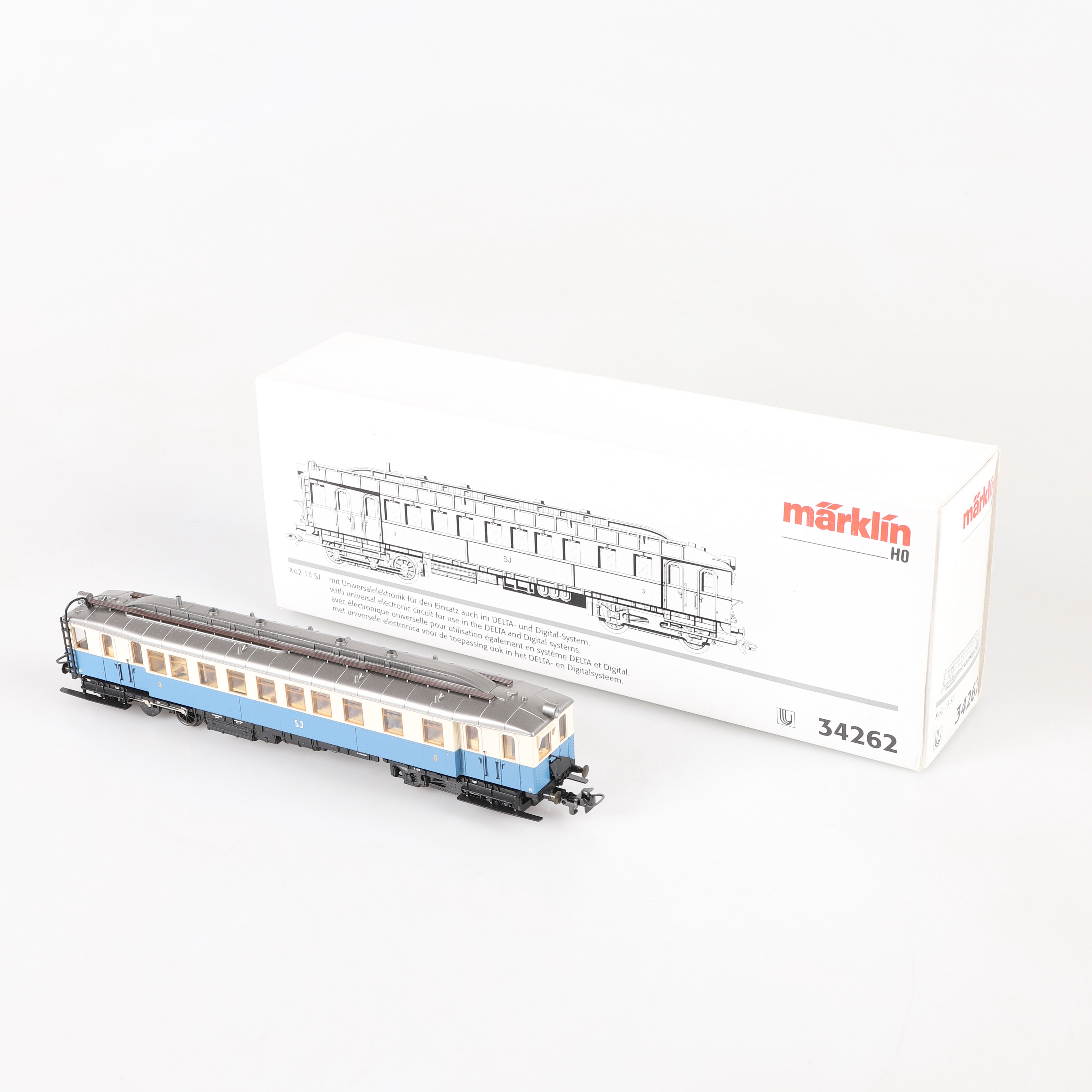 MÄRKLIN, rail bus, Xo2 13 SJ, 34262. Toys - Toys