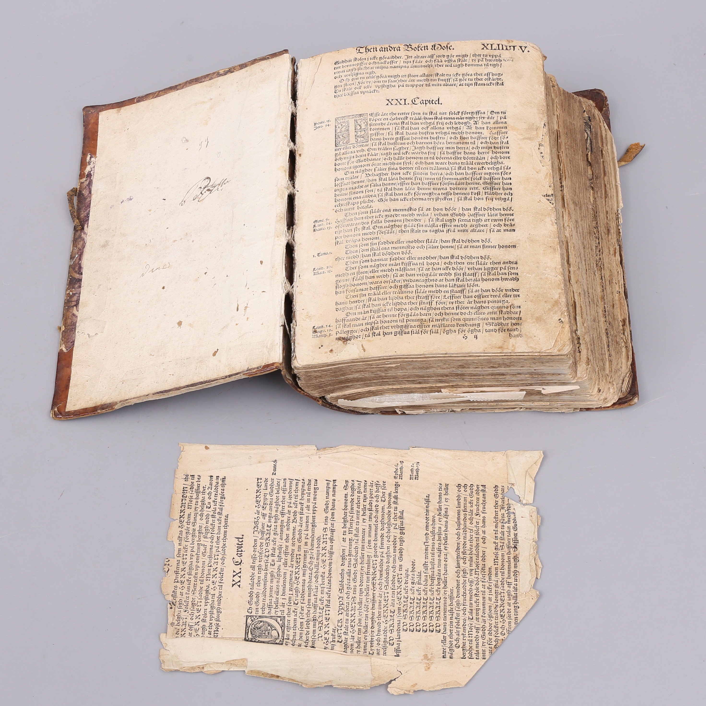 DIE BIBEL VON GUSTAV VASA. 154041. BIBEL Thet ist All dann Helgha