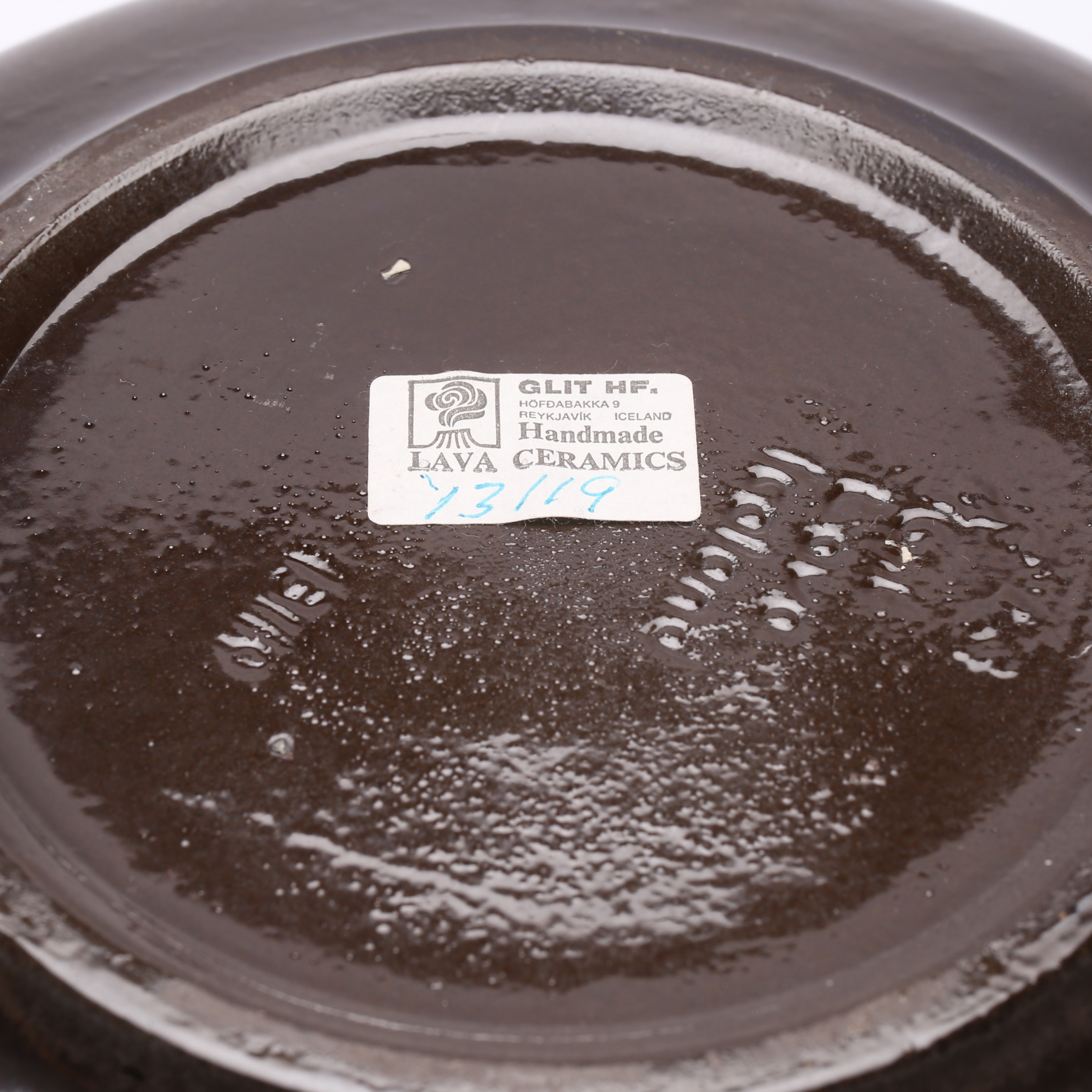 Images for 1615818. BOWL, AND VASE, ceramics, Ragnar Kjartansson, Lava