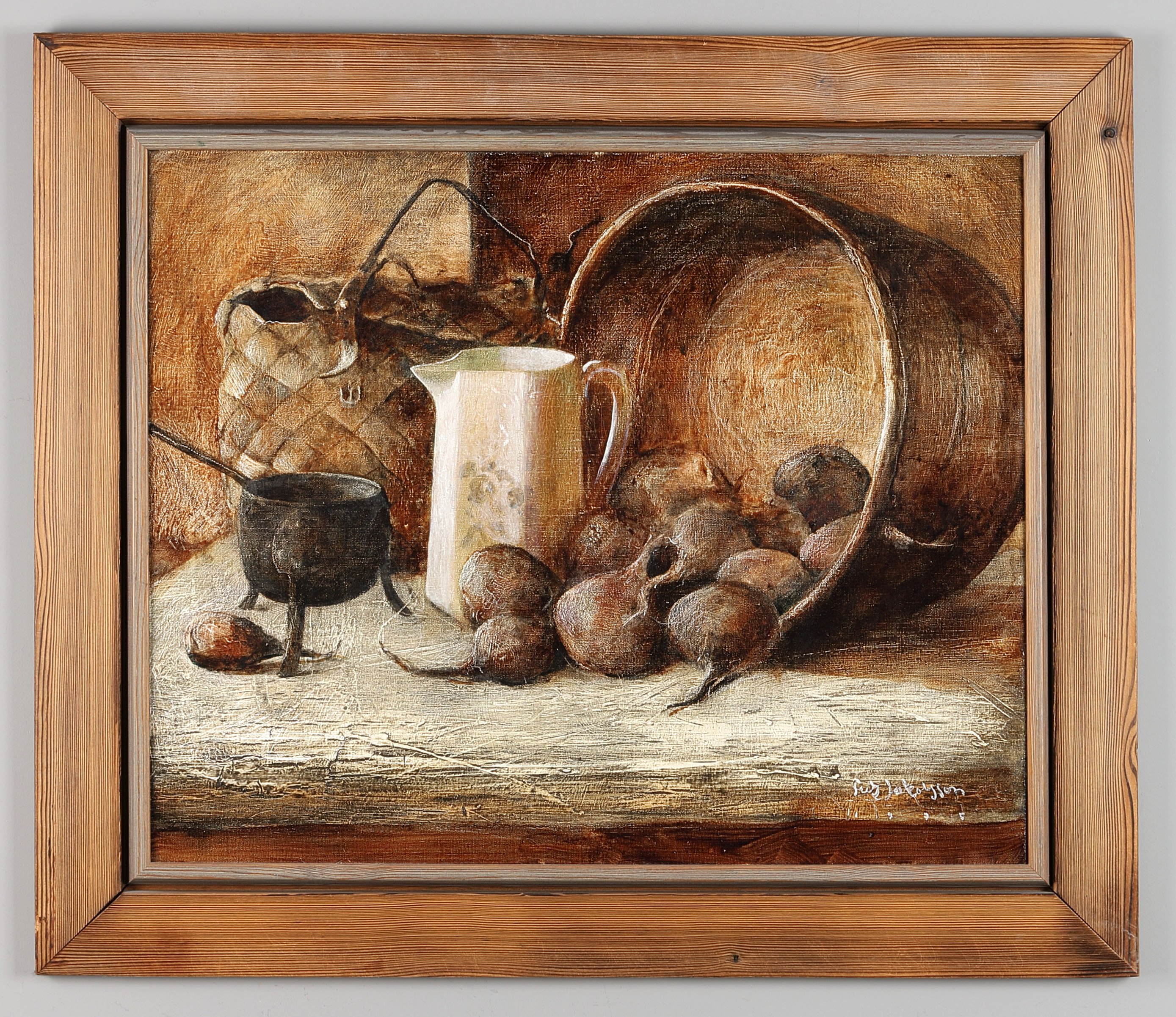 Bilder zu 1644375. FRITZ JAKOBSSON (1940) Stillleben, signiert und