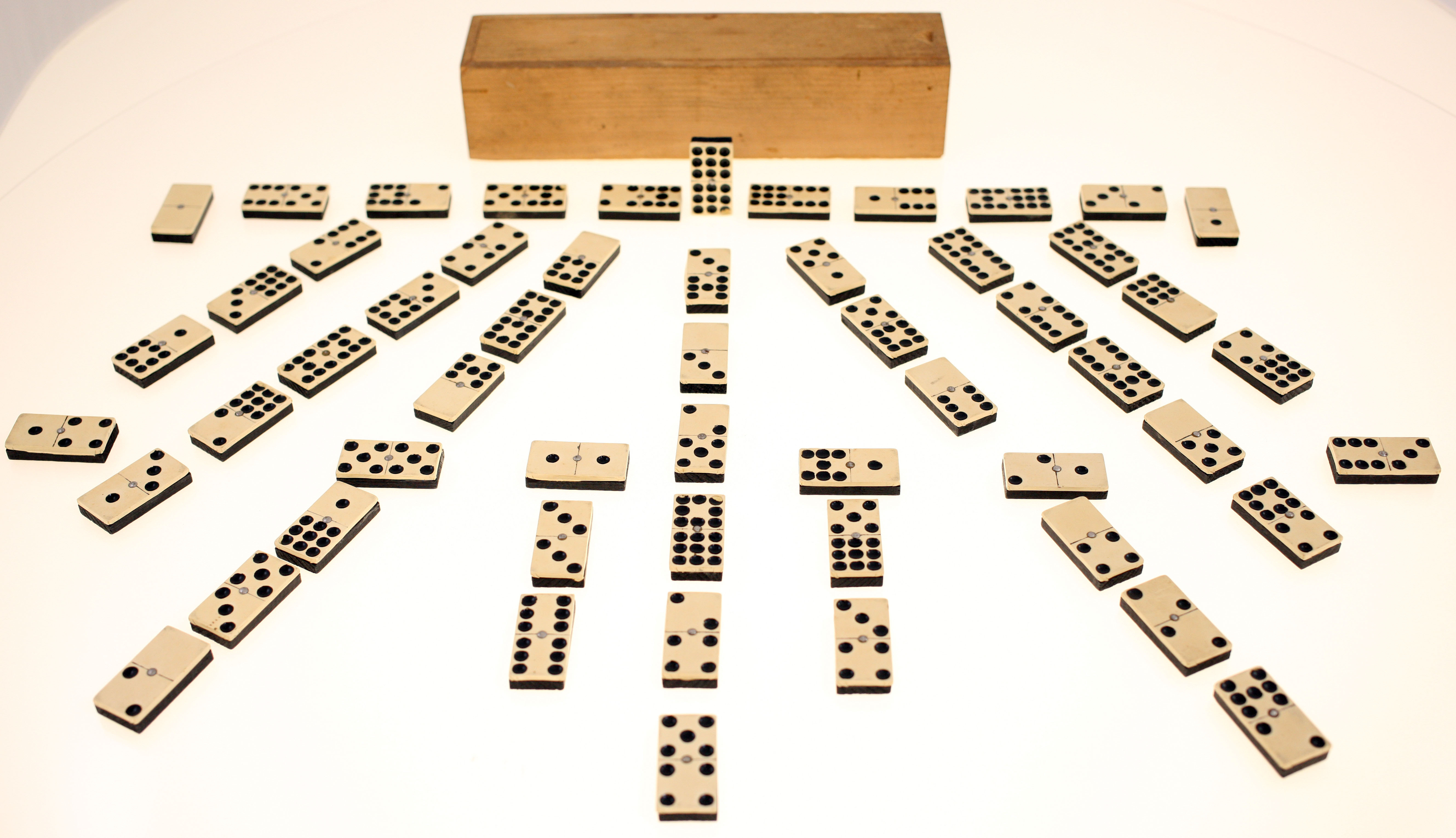 DOMINO GAMES, 1900s. Toys