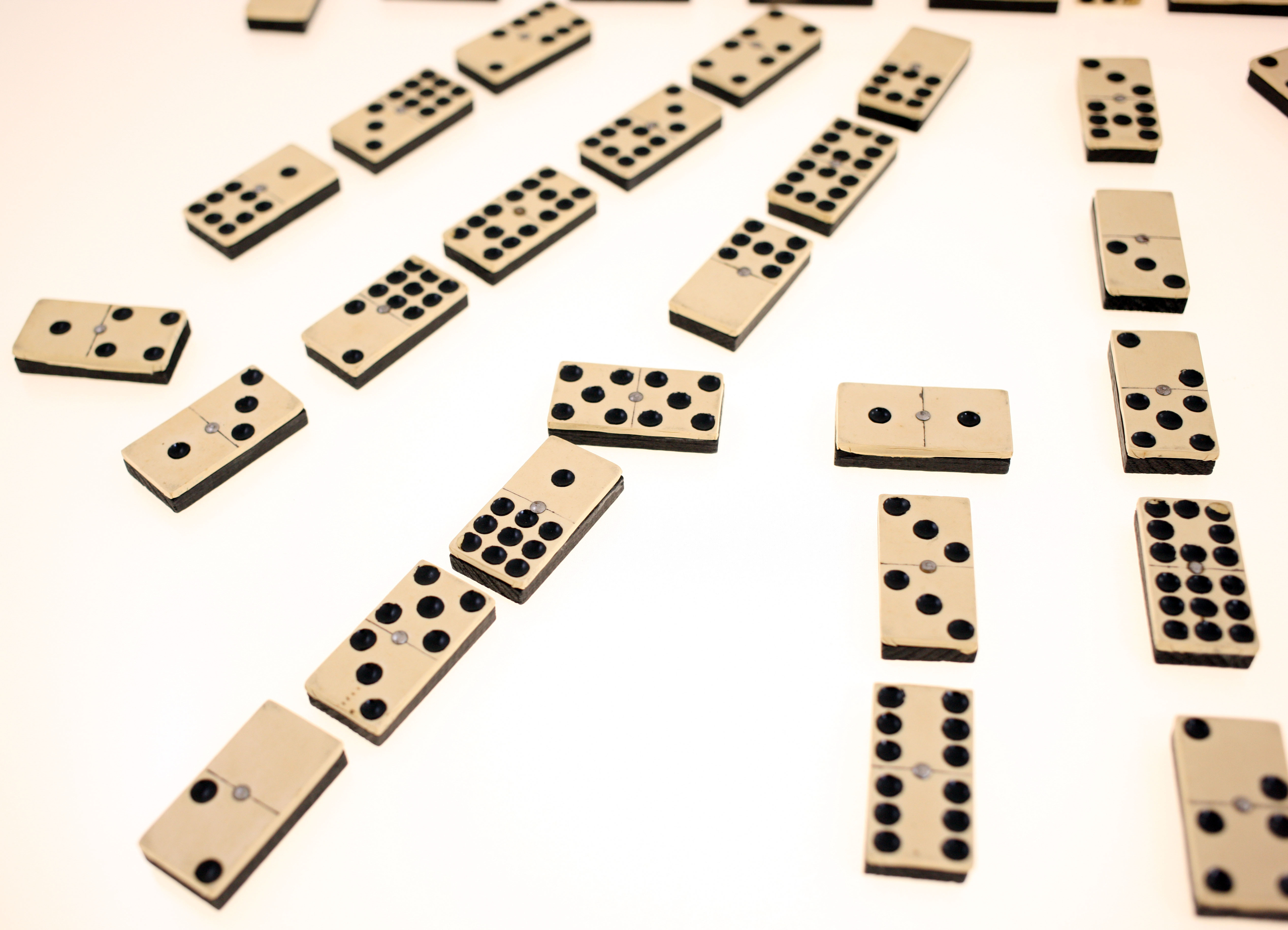 DOMINO GAMES, 1900s. Toys