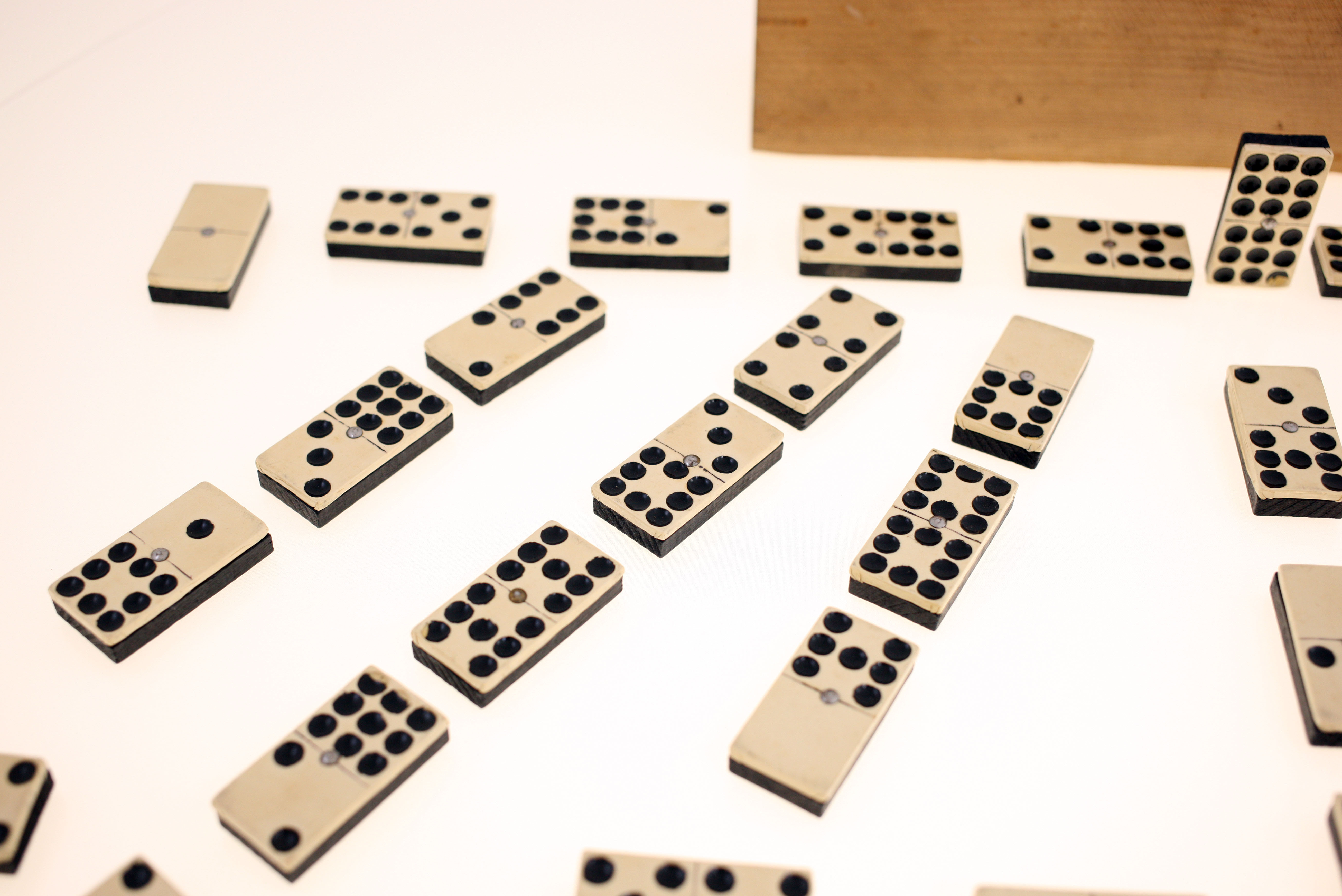 DOMINO GAMES, 1900s. Toys