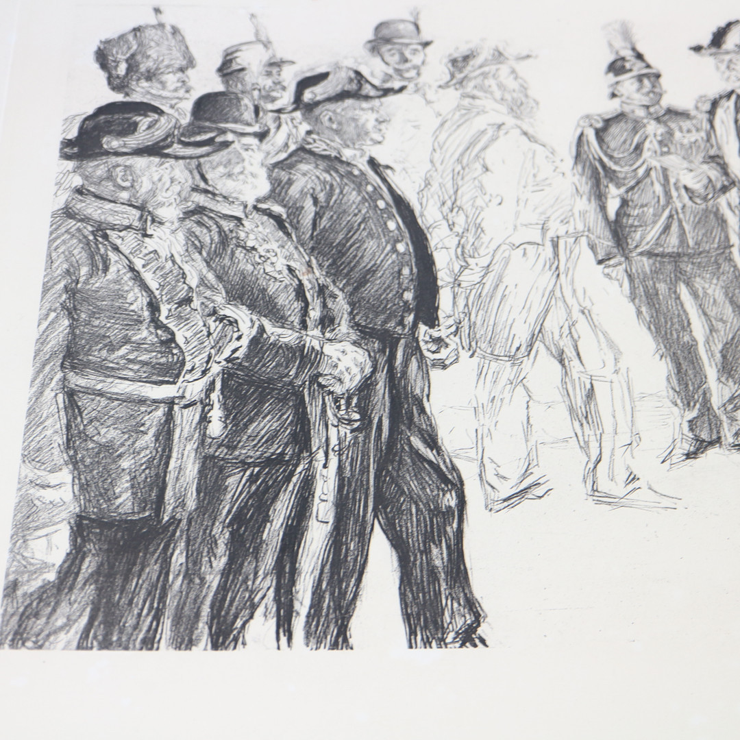 PAUL RENOUARD. LITOGRAFI. Konst Grafik