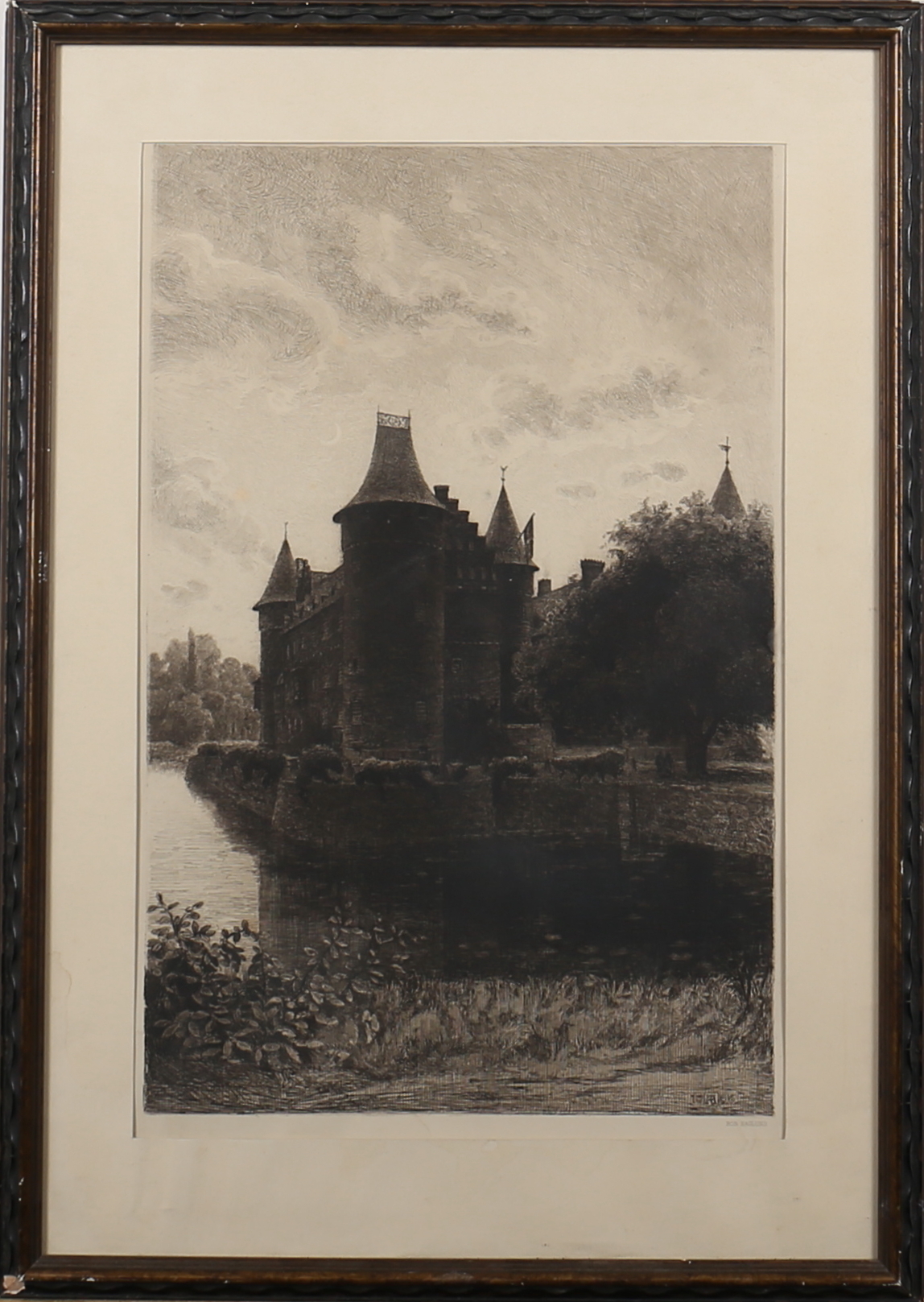 Images for 176552. ROB HAGLUND. Castle by the water. Etching. Signed ...
