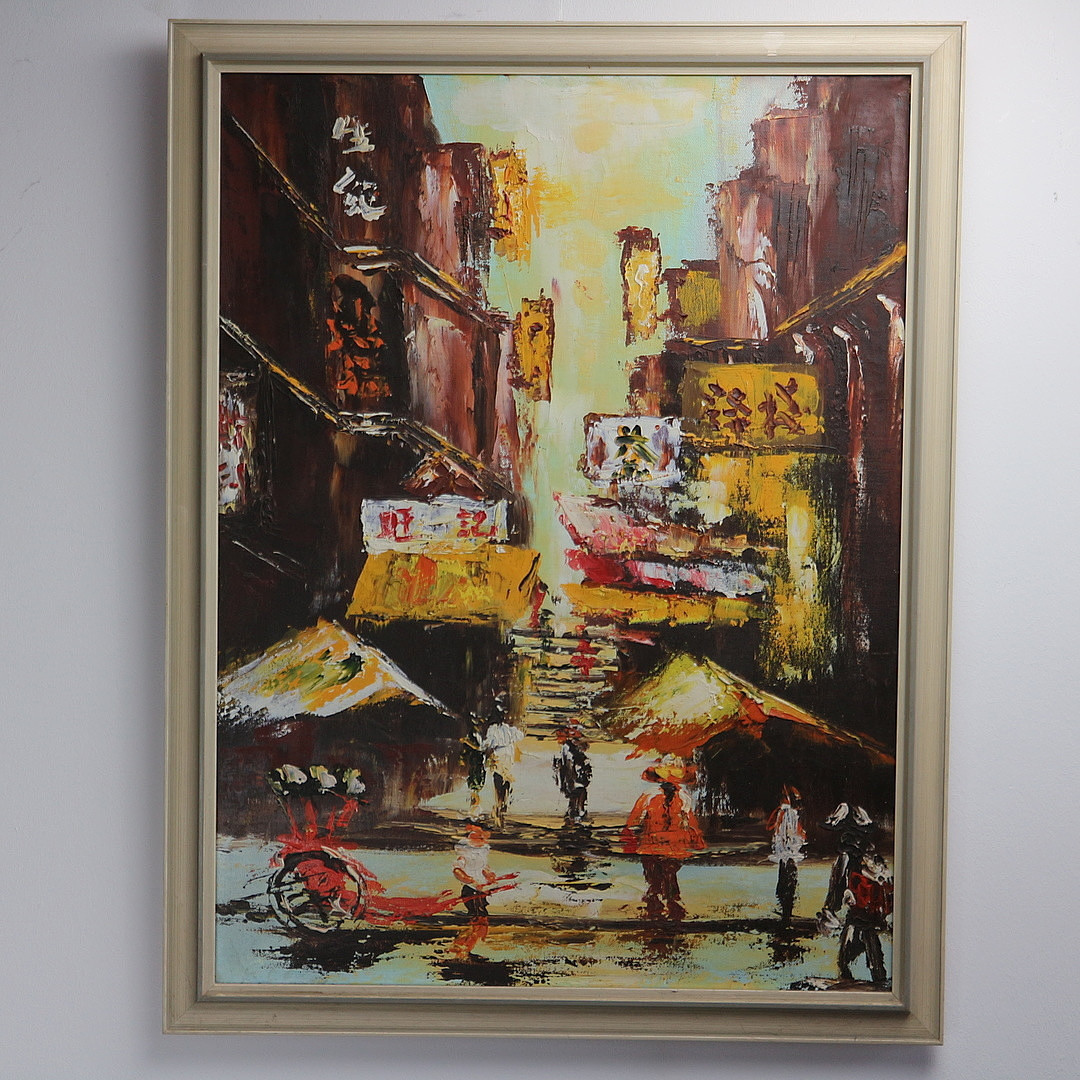 HONG KONG OIL PAINTING. Art Paintings