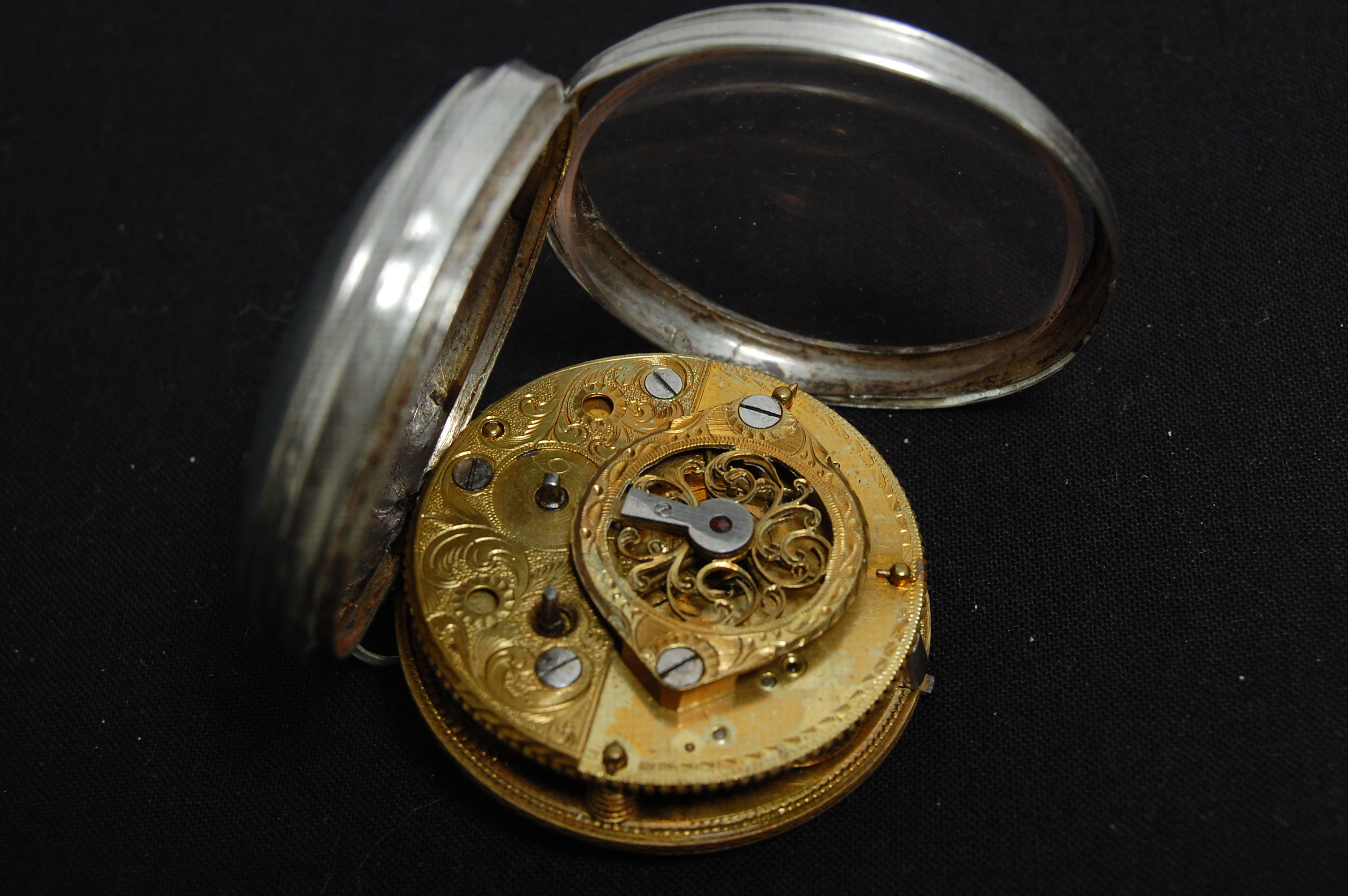 Images for 180901. SPINDLE WATCH, silver, 1800s. - Auctionet
