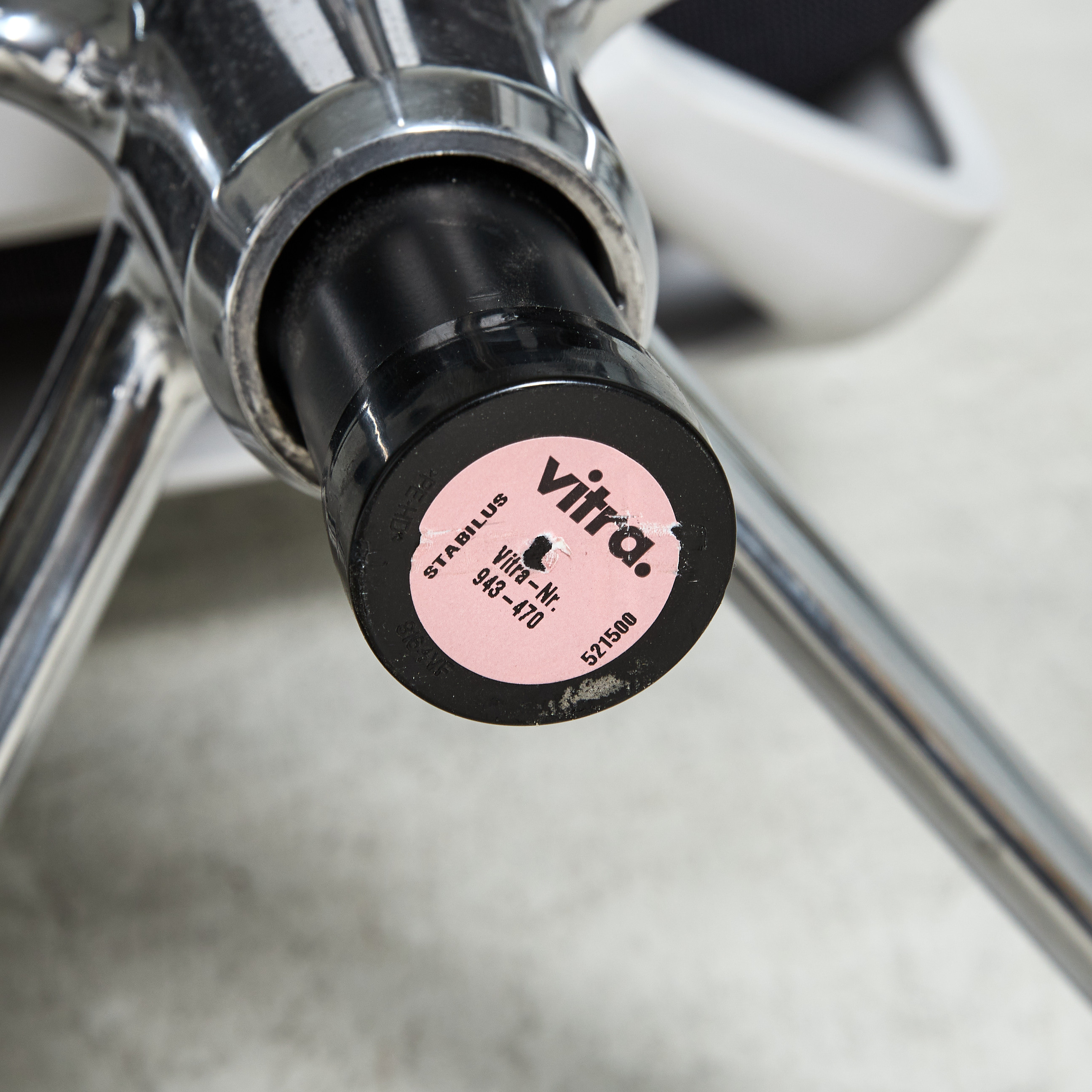 1919203. ANTONIO CITTERO. Työtuolit, 2 kpl, malli "Axess", Vitra, Italia, kromattua terästä