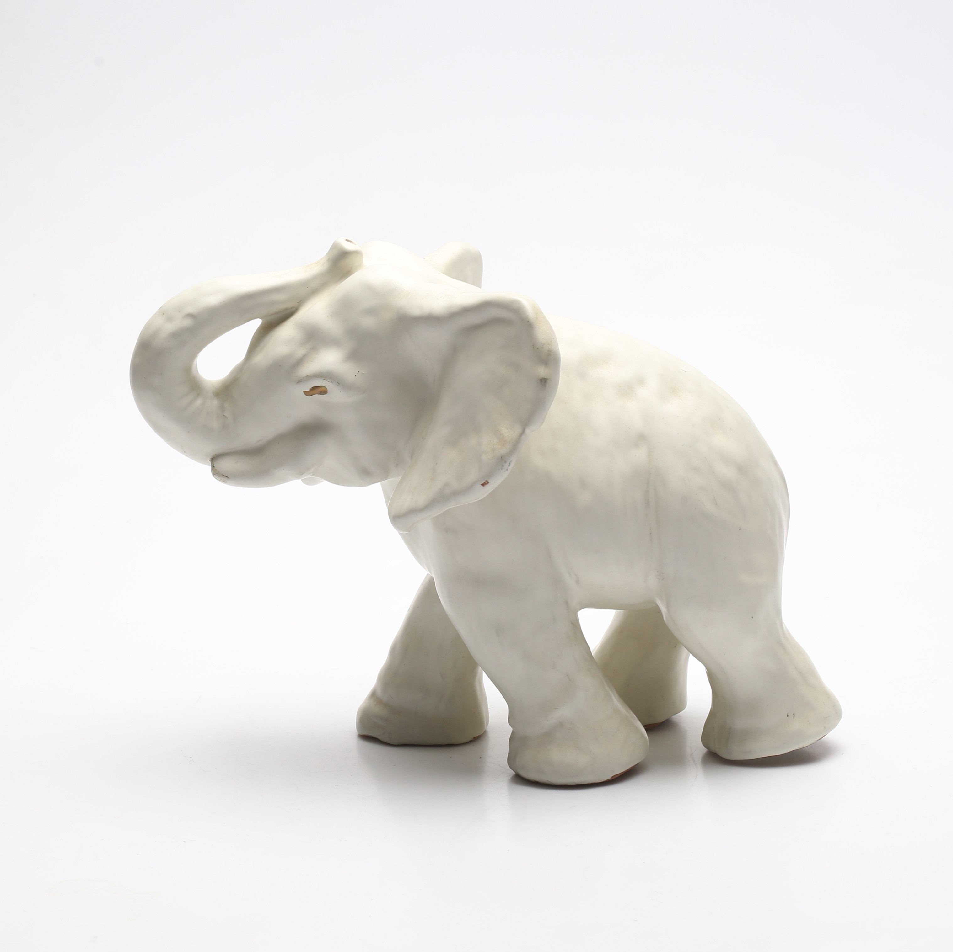 FIGURIN, Elefant, keramik, St Erik/Upsala Ekeby. Barnebys