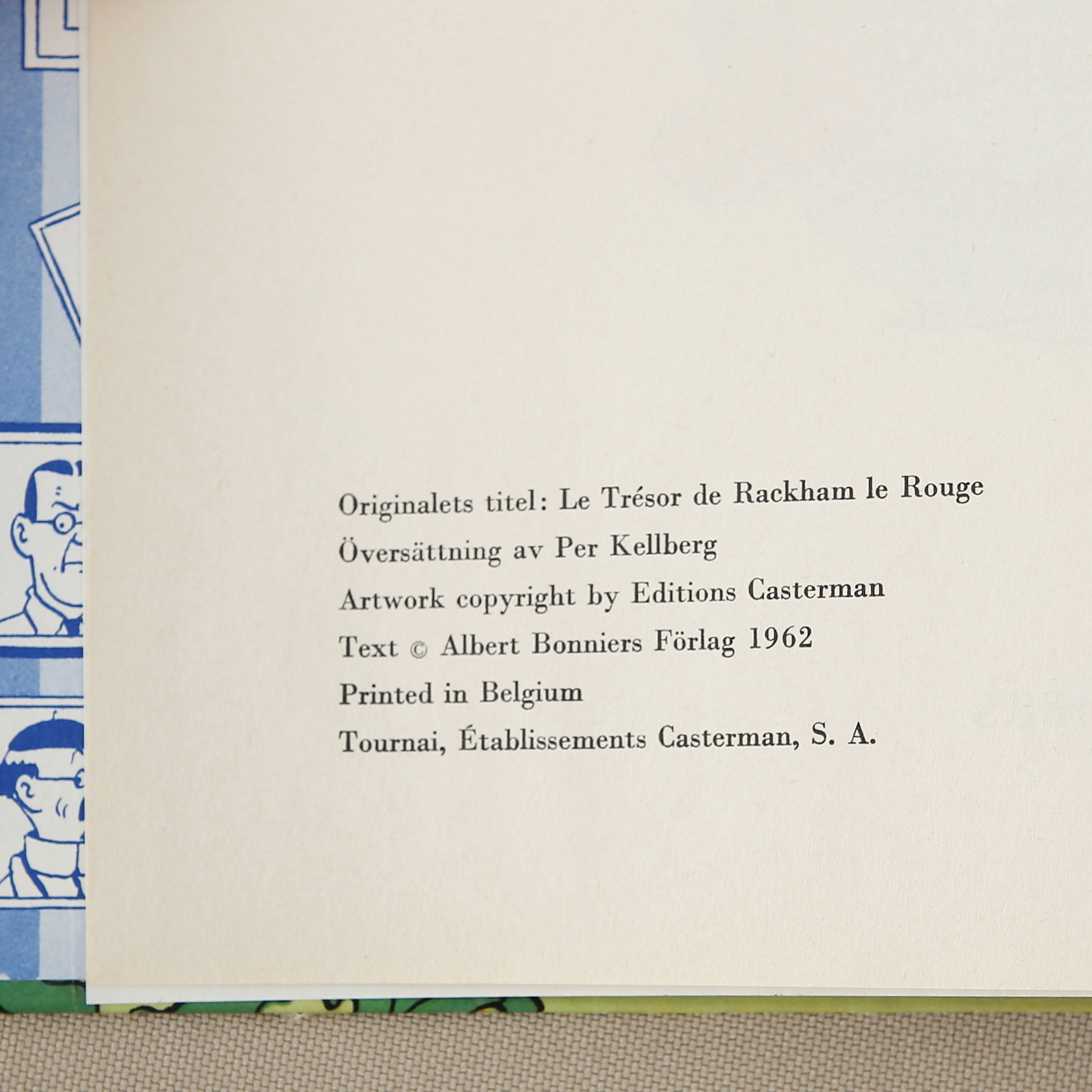 Billeder til 1972944. TINTIN, Hergé, Rackham den rødes skat, 1960'erne ...