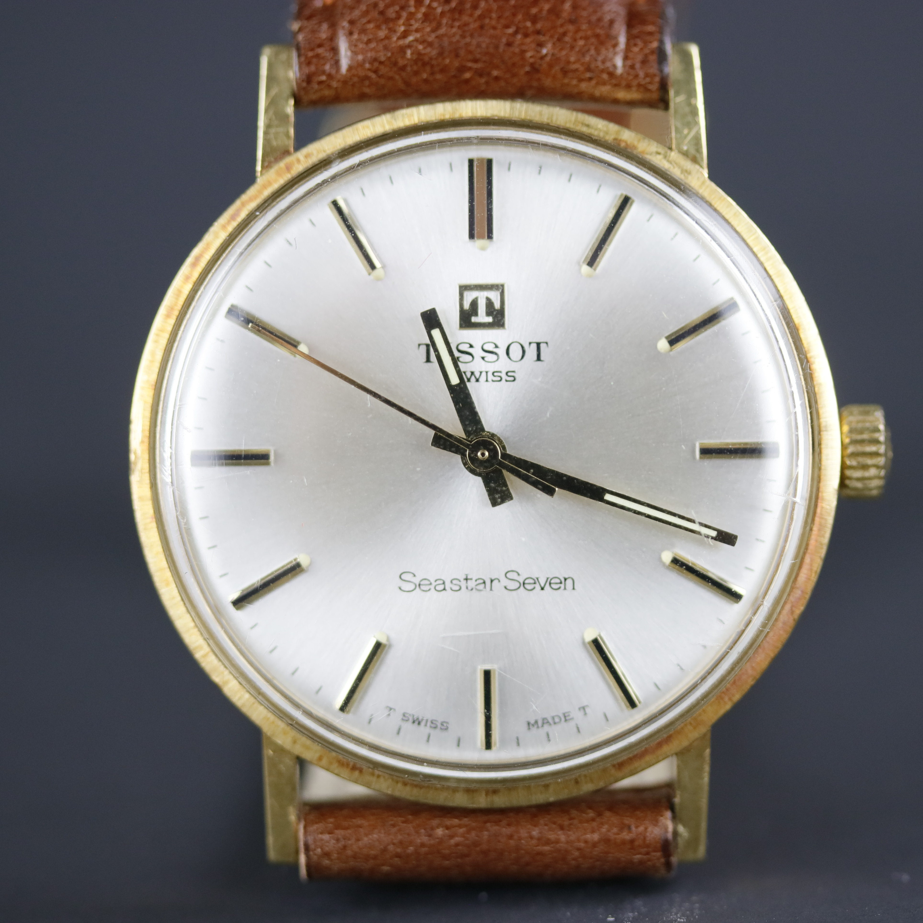 TISSOT Seastar Seven, 18k gold in the 