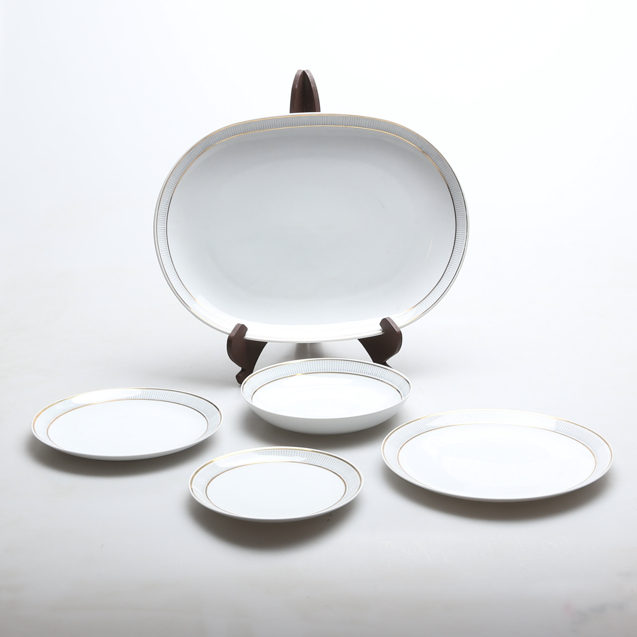 MATSERVISDELAR, 48 st, UpsalaEkeby/Rörstrand, 1900tal. Barnebys