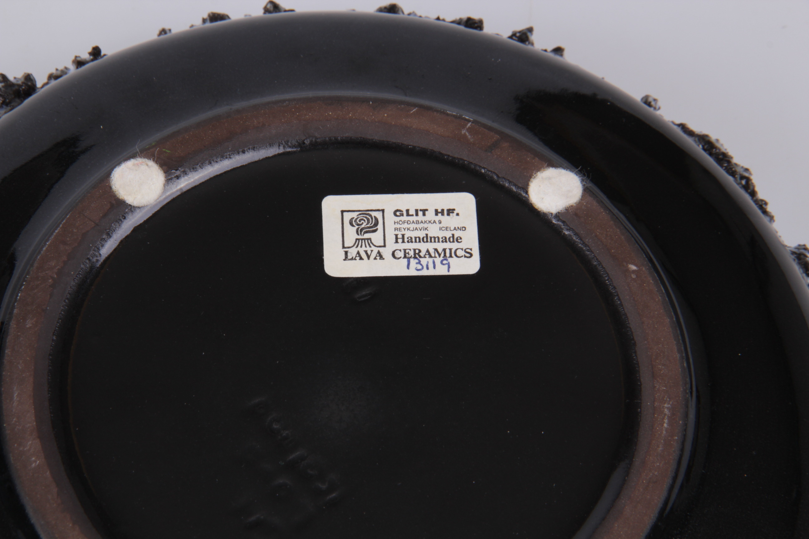 Images for 204652. BOWL, and vase, Ragnar Kjartansson, Lava Ceramics