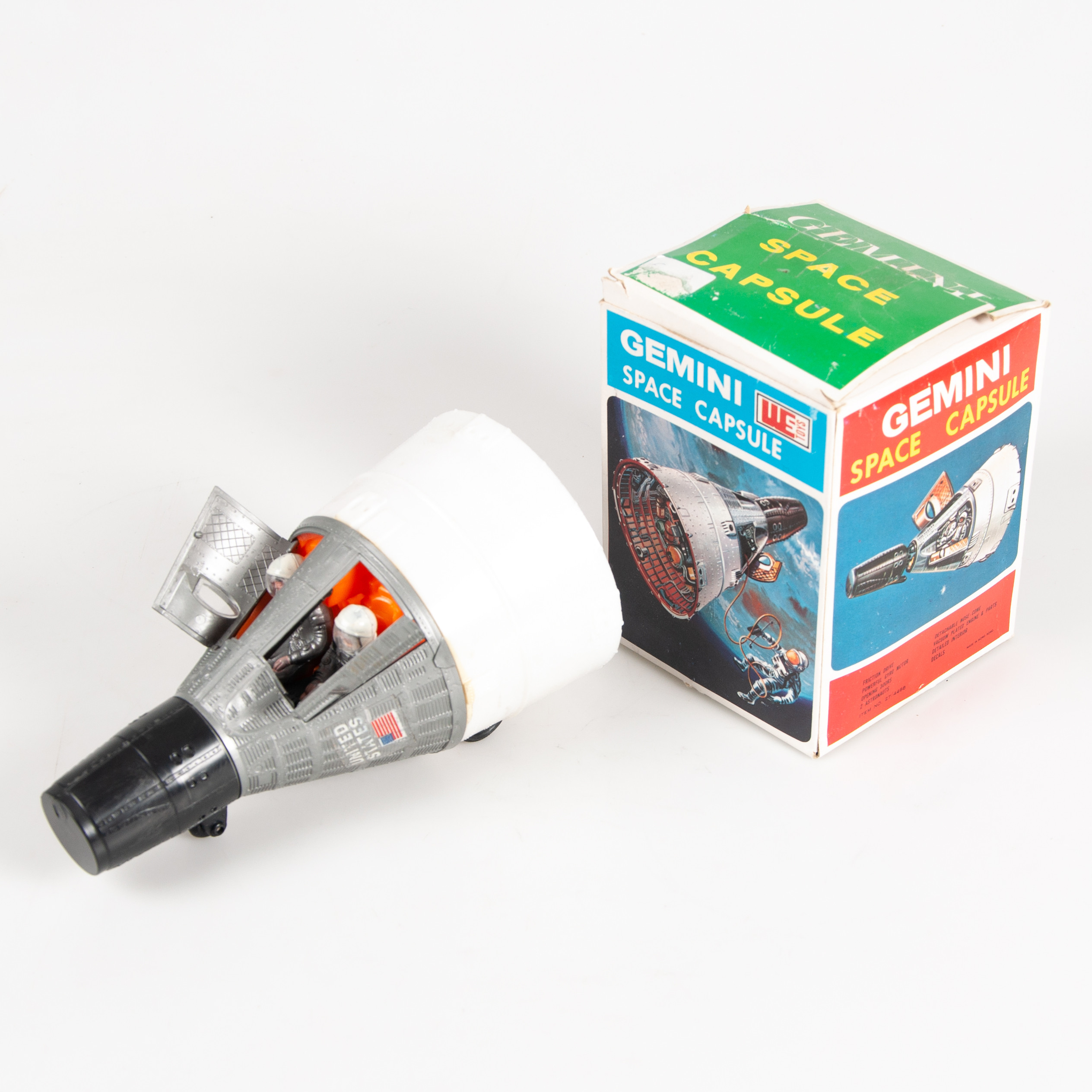 Images for 2066013. SPACE TOY. GEMINI SPACE CAPSULE. Friction driven