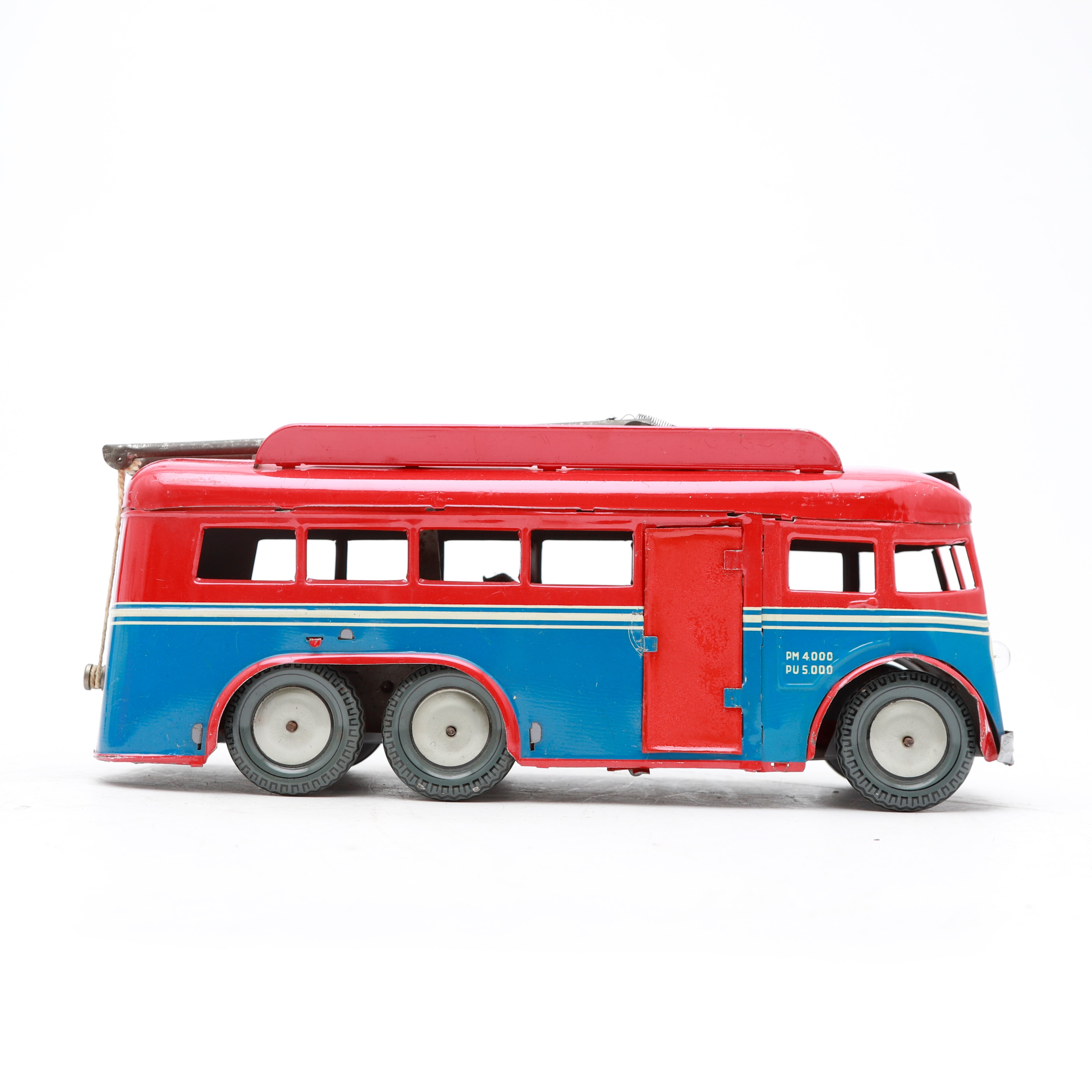 Ancien Trolleybus Joustra – Véhicule Tôle France – Vintage Collection