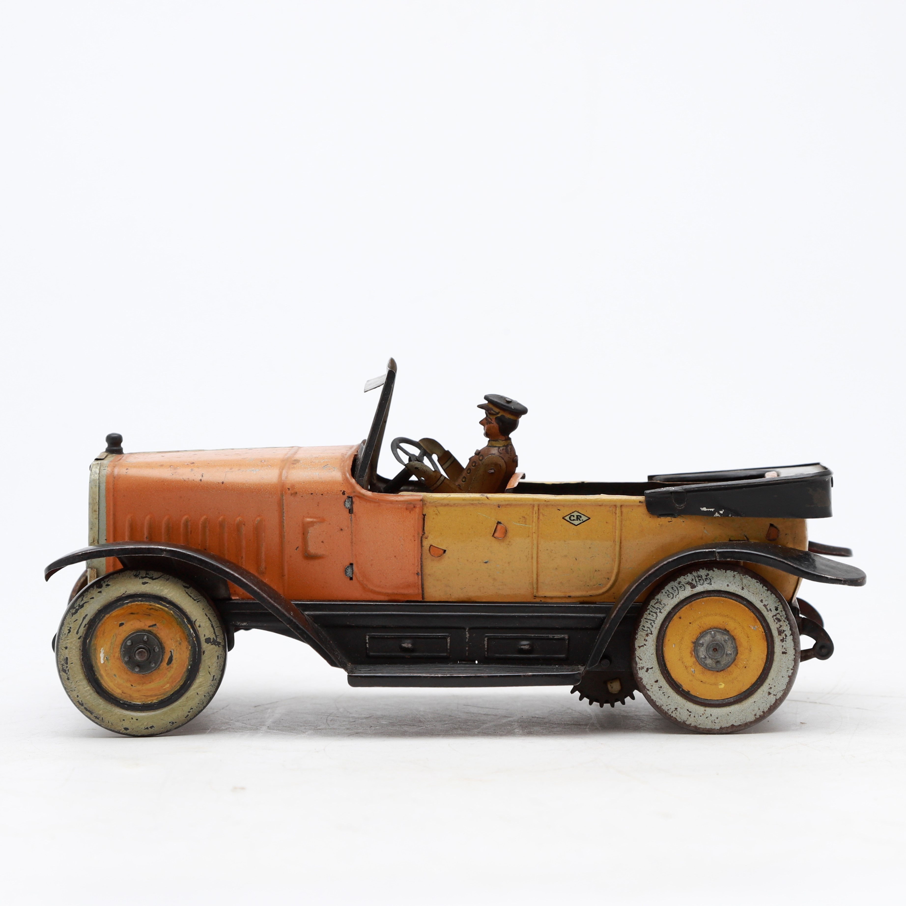 CR (Charles Rossignol) - Wind-up car Limousine Renault à 6