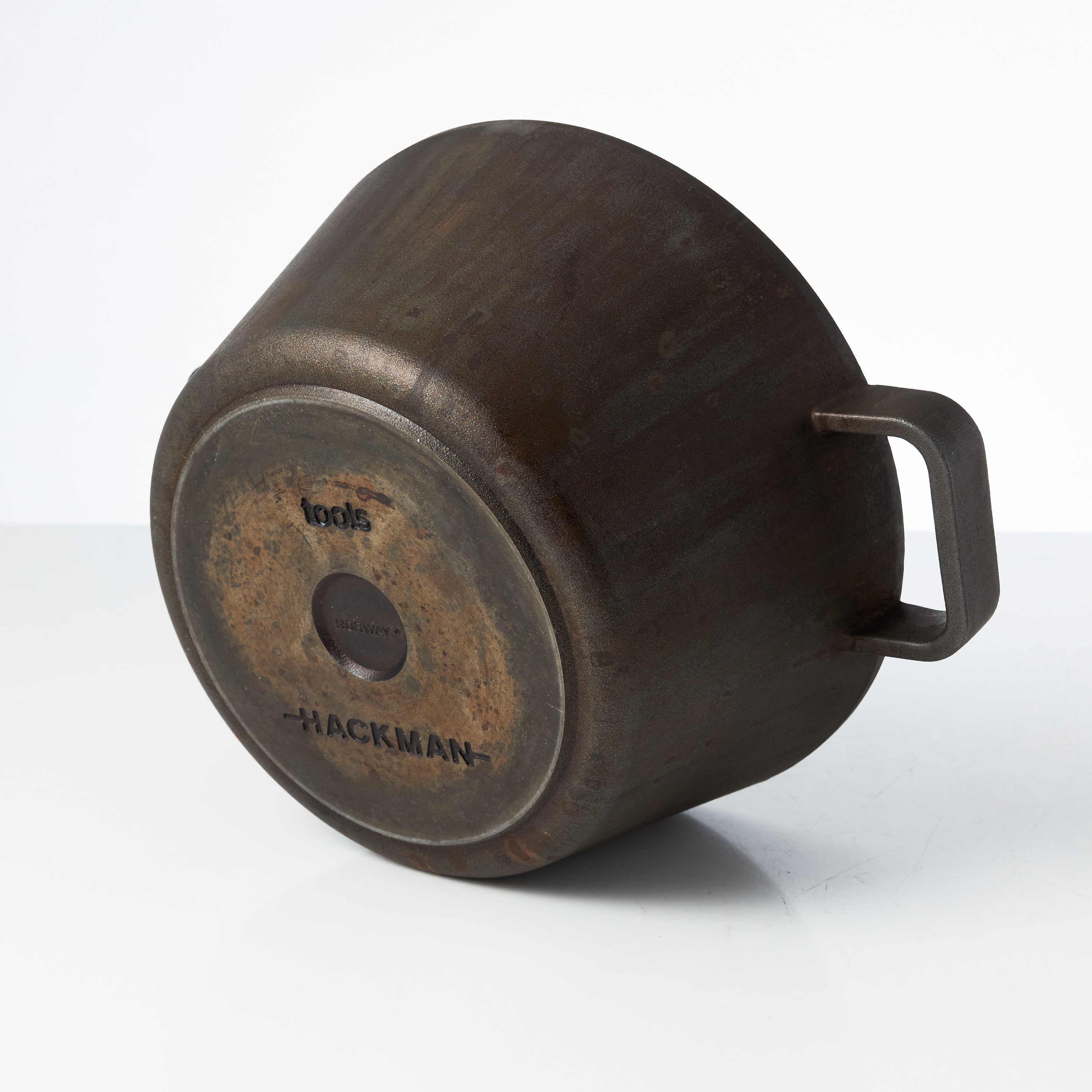 Images for 2090863. BJÖRN DAHLSTRÖM. Pot with cover, cast iron, Hackman