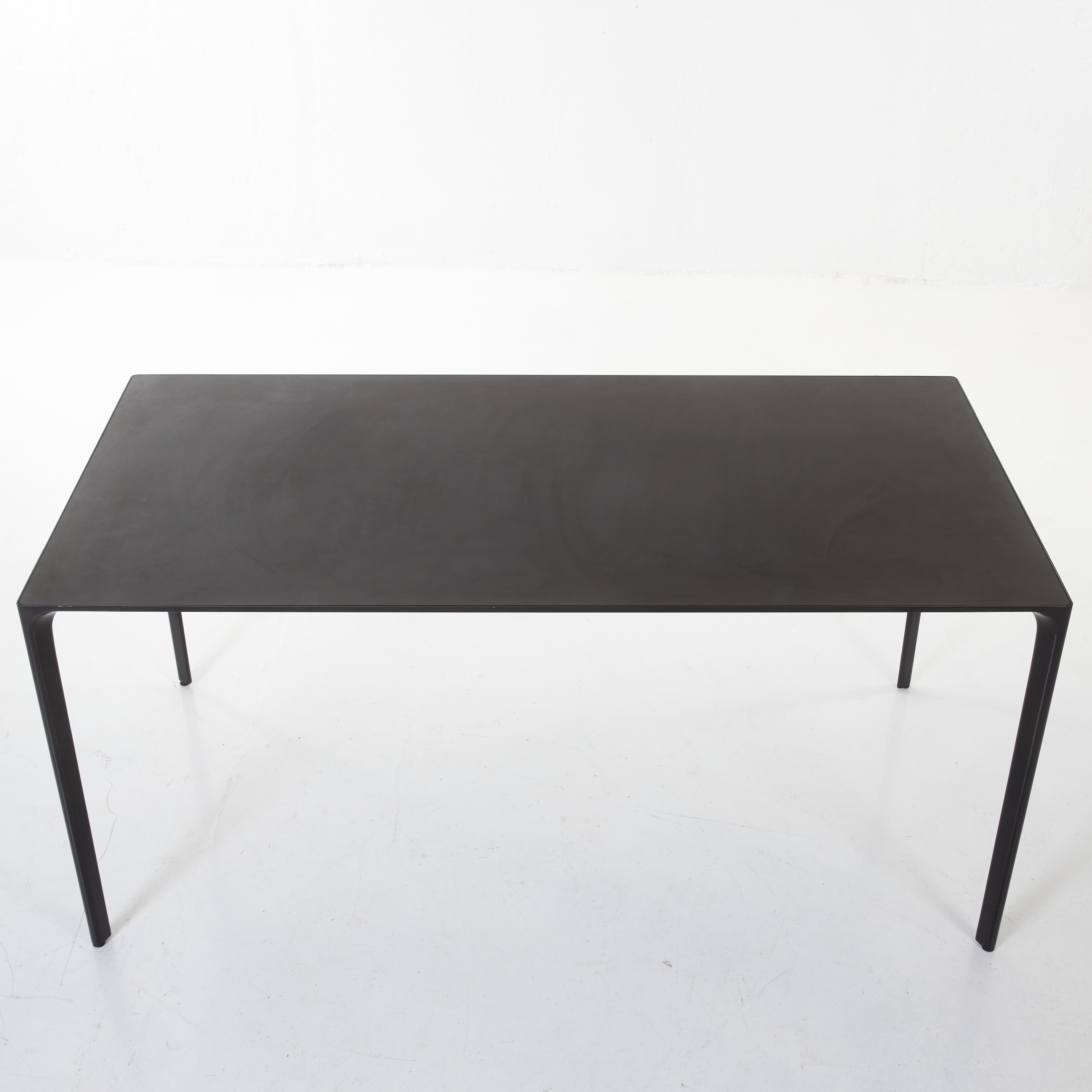 Images for 2111494. TABLE, contemporary, base in black lacquered metal
