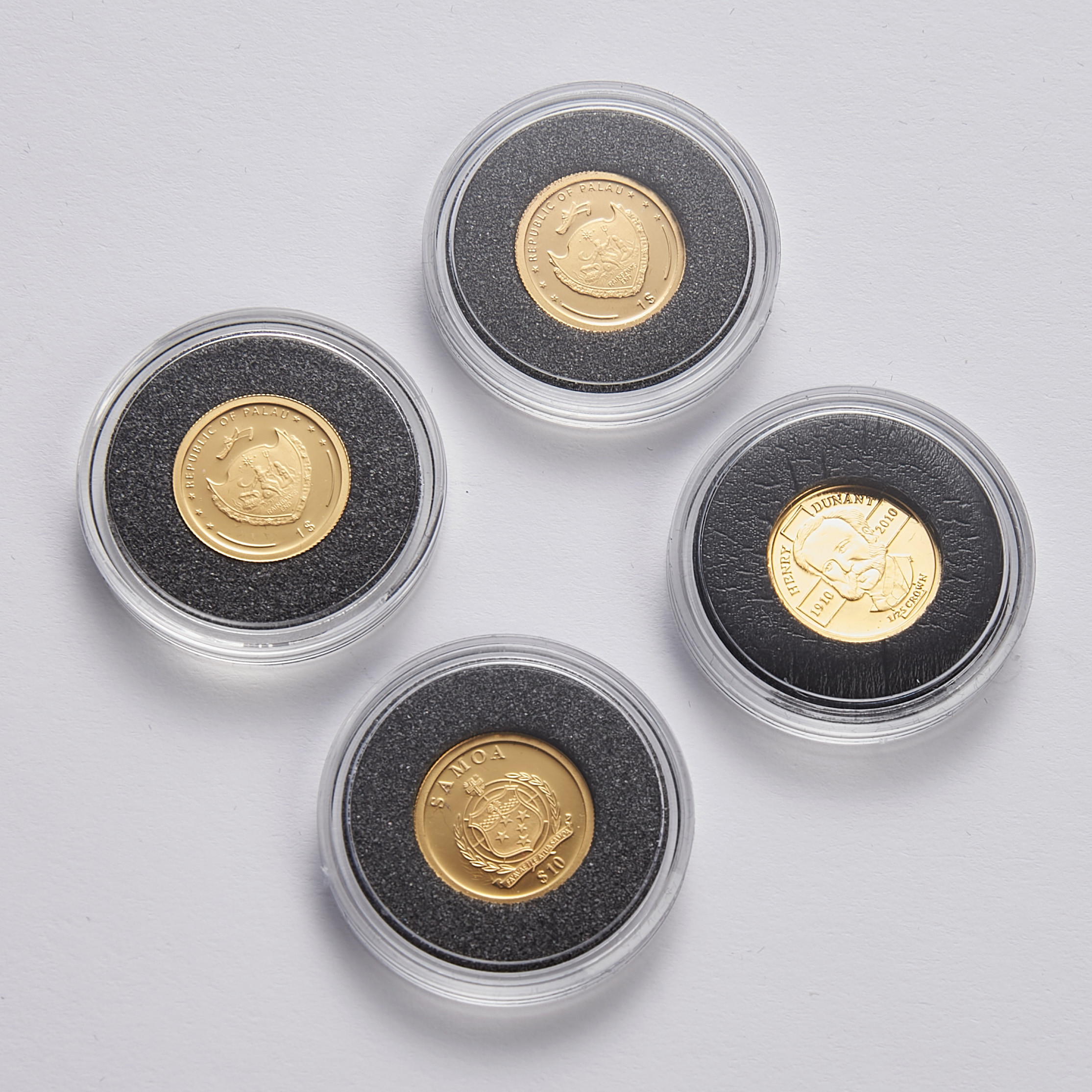 Images for 2148563. COINS/ MEDALS, 16 pcs, "The world's smallest gold