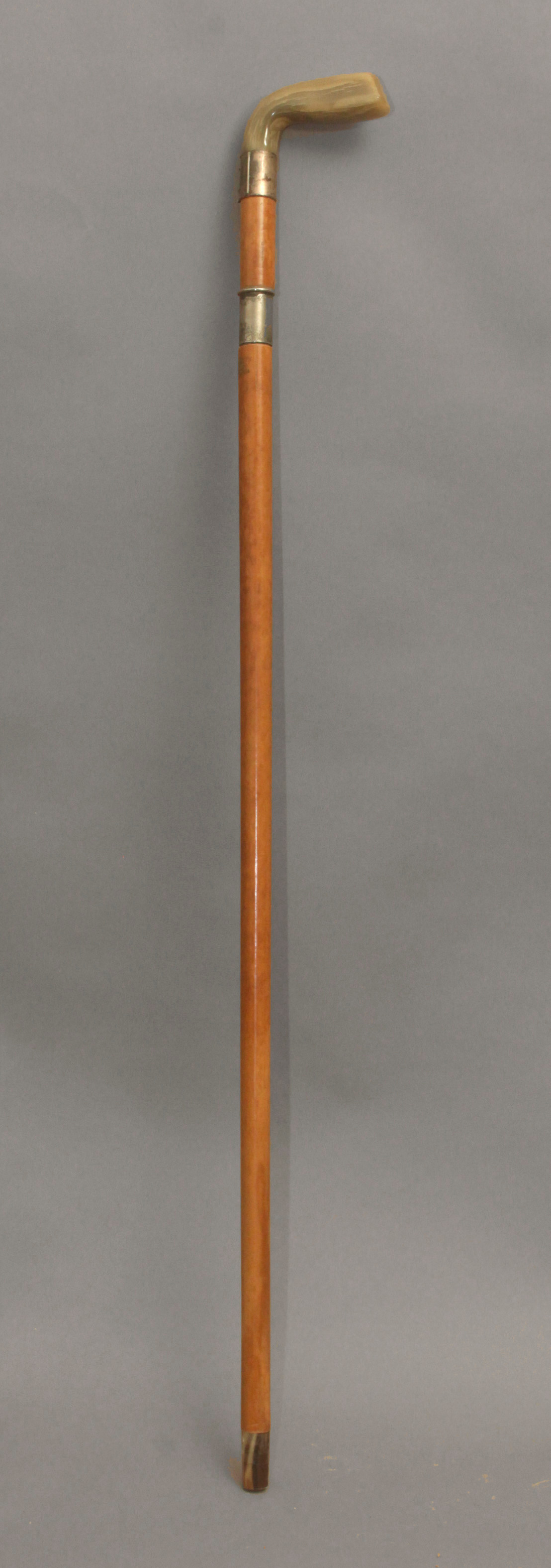 Images for 2165455. CANE 1ST. HALF TWENTIETH CENTURY. Shaped like a