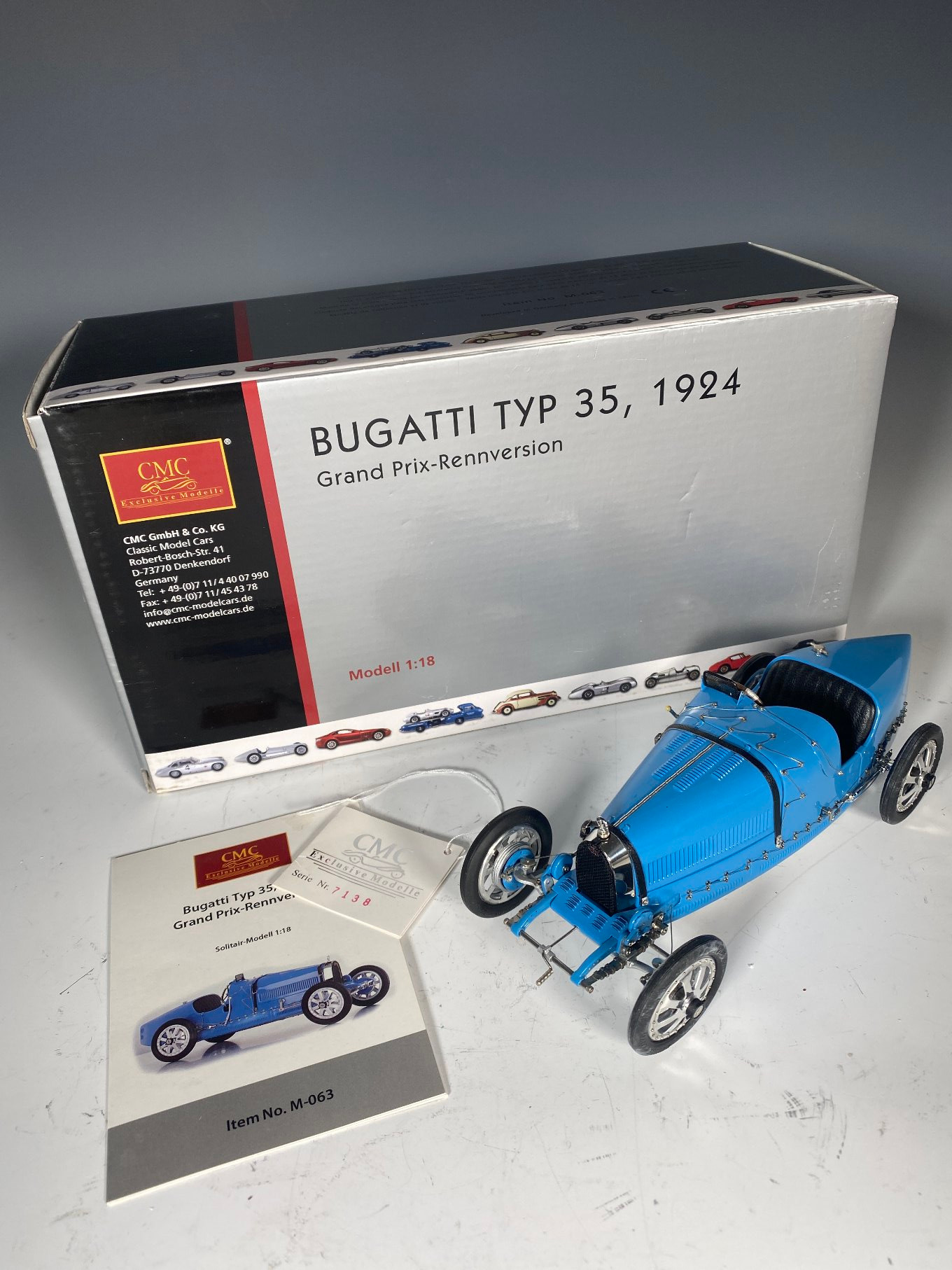 Images for 2171873. CMC Bugatti Type 35 Grand Prix (1924), 1:18