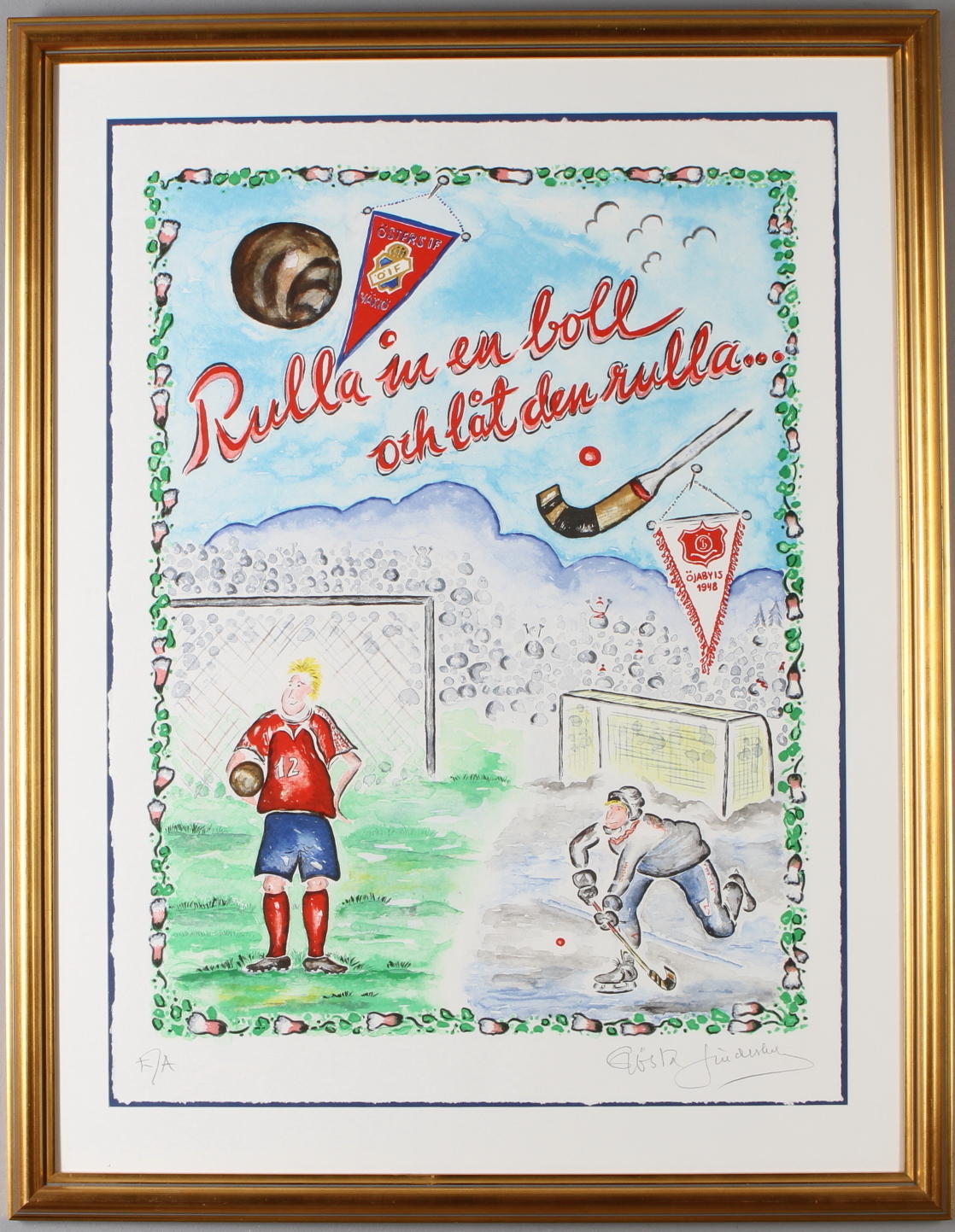Gösta Linderholm Rulla In En Boll Och Låt Den Rulla