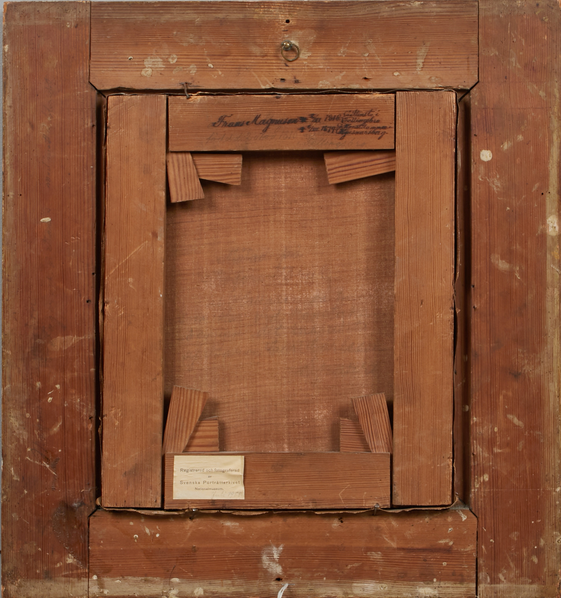 Images for 2216572. JOHAN A. HALLGREN (18091852). Portrait, oil on