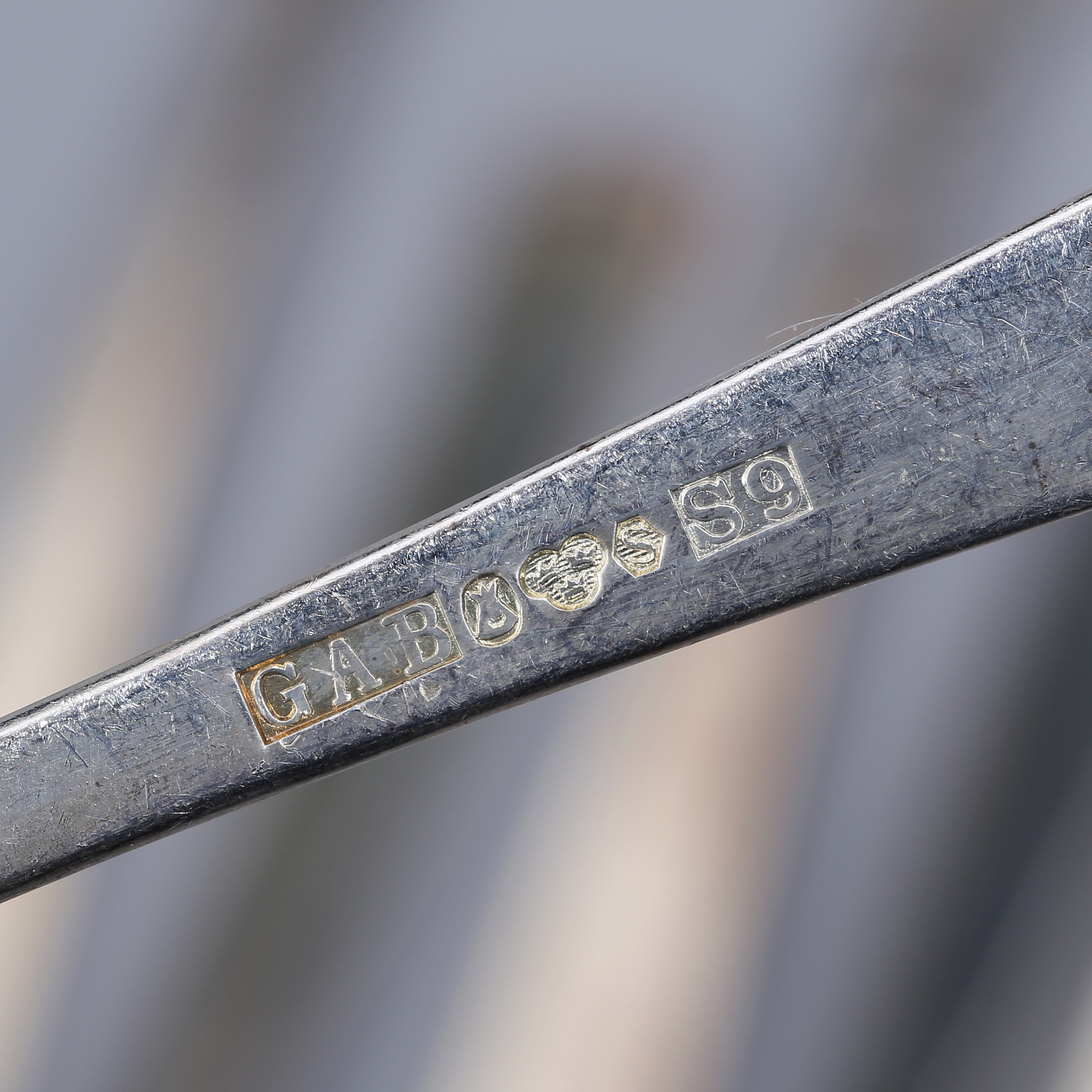 Images for 2228319. COFFEE SPOONS, 6 pcs, silver, 98 grams, Rosenholm, GAB, 1960s.