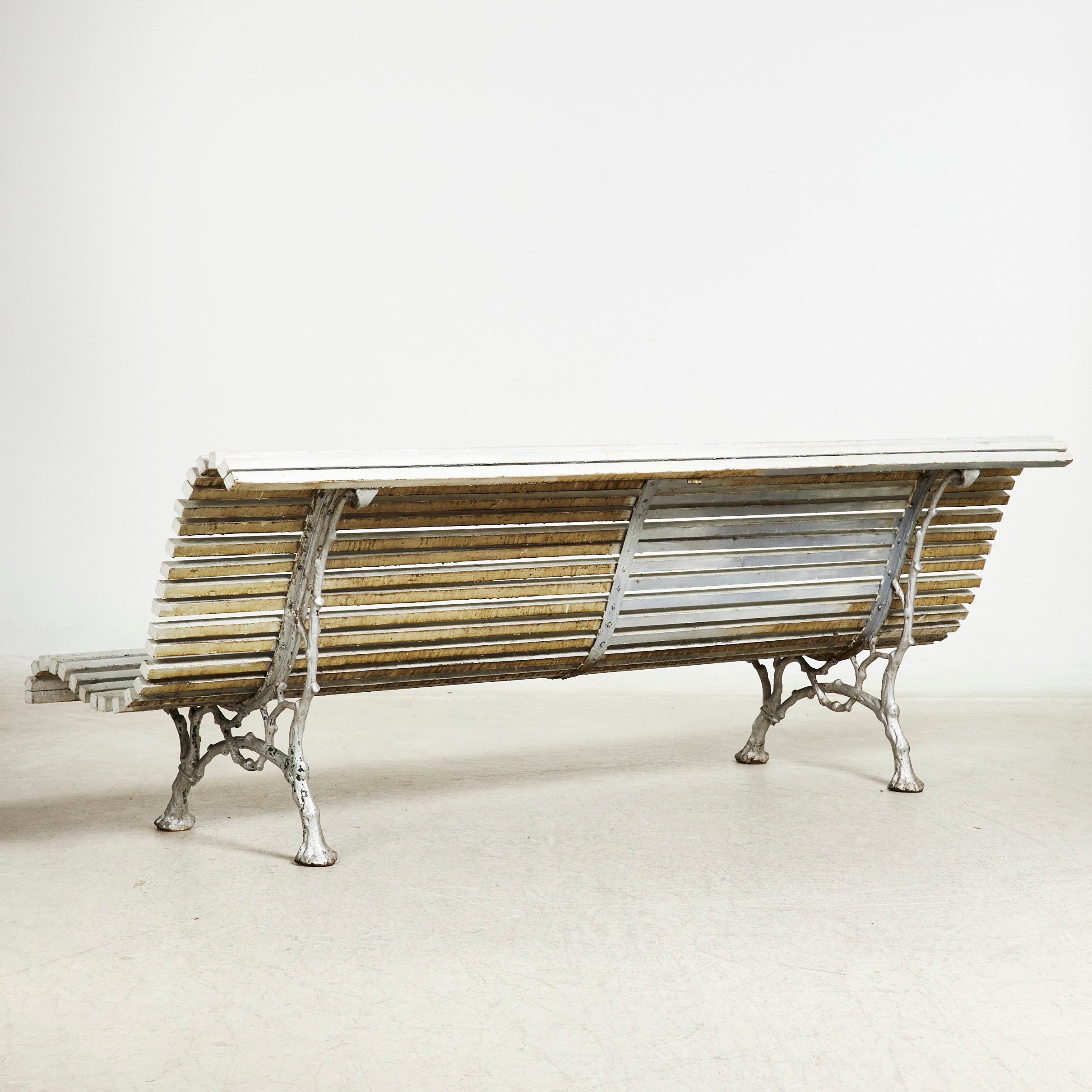 Images for 2237104. GARDEN SOFA, 1900s, cast iron and wooden slats