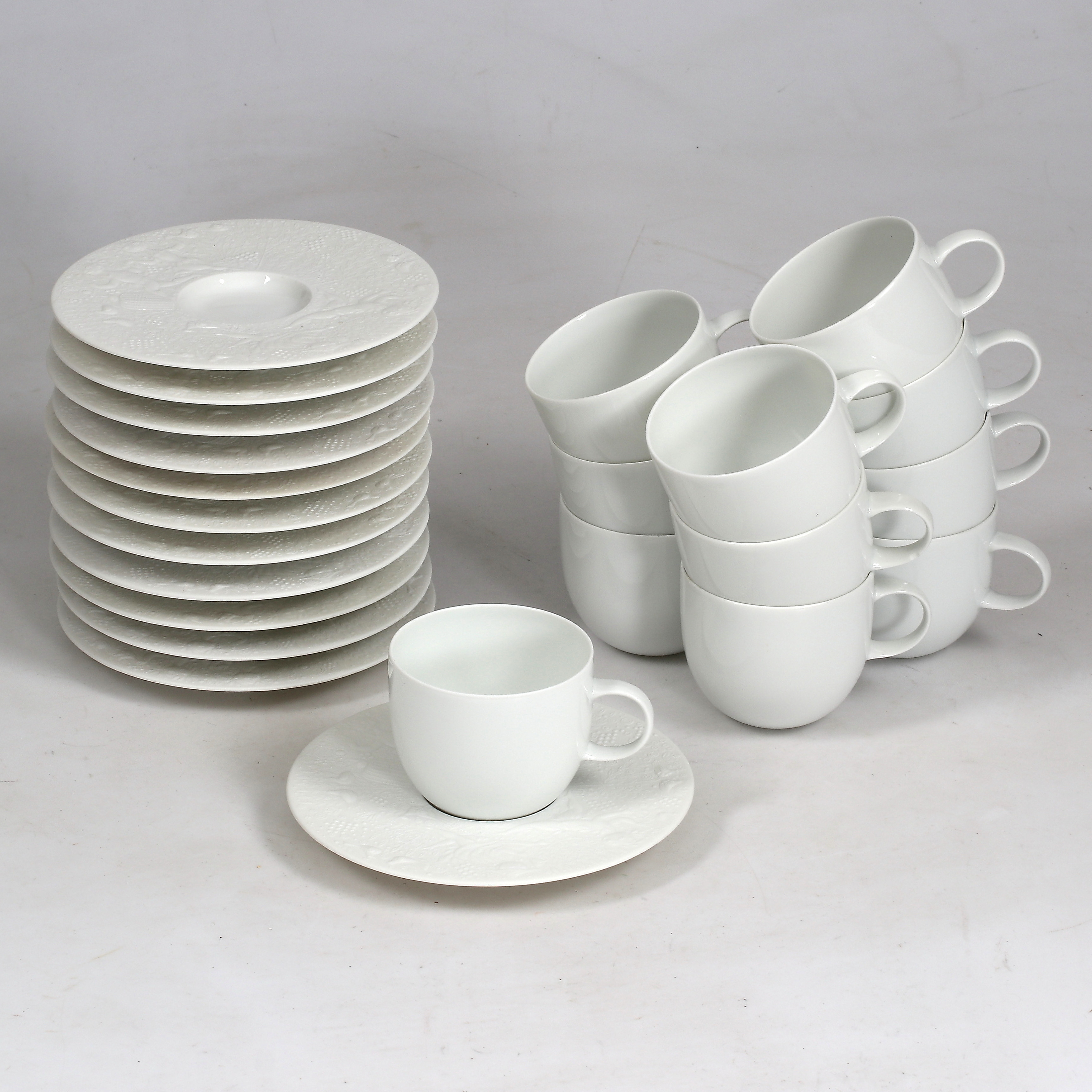 Images for 2248400. COFFEE CUPS, with saucer, 11 pcs, 'Magic Flute