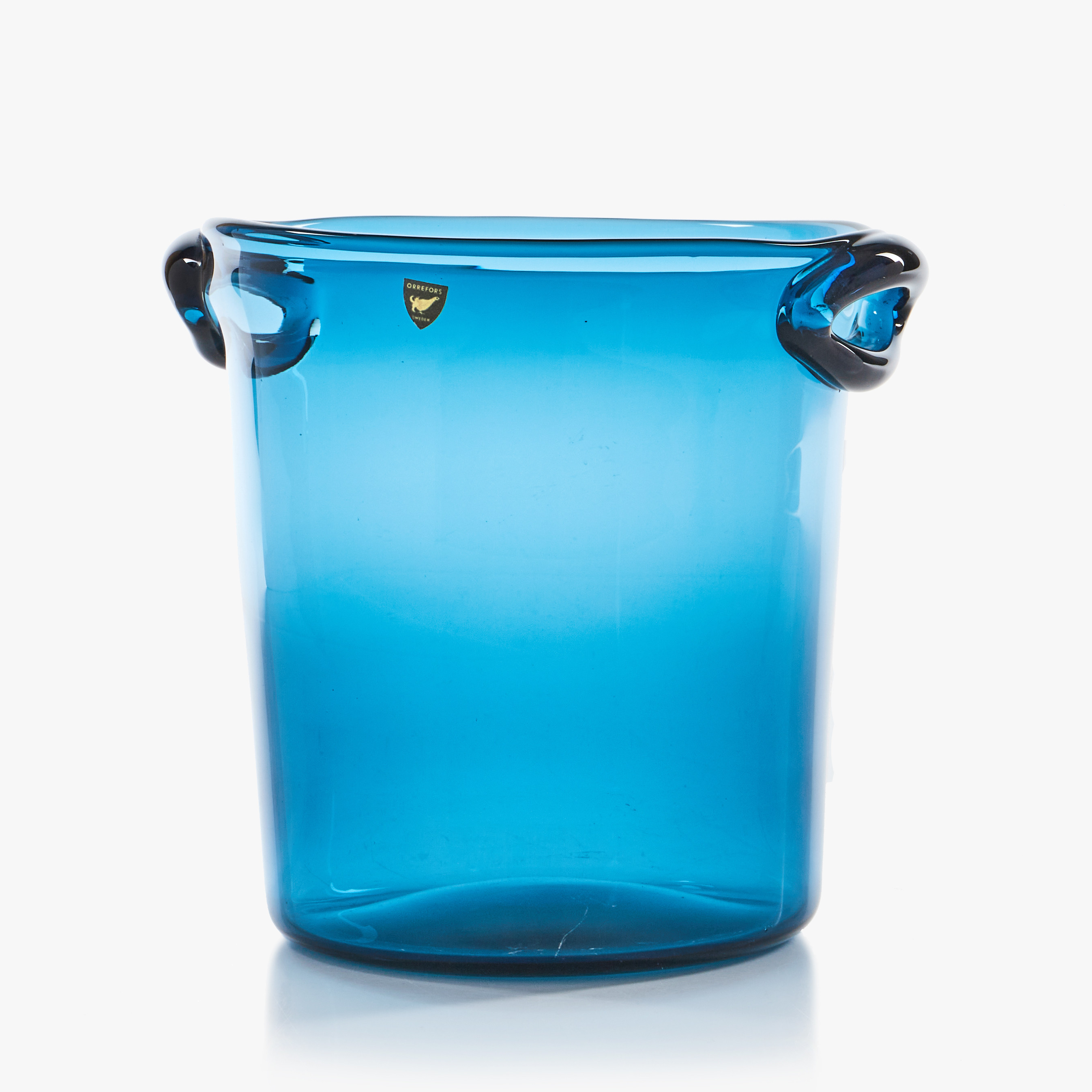 Images for 2249950. NILS LANDBERG. Wine cooler, Orrefors 1950s, blue