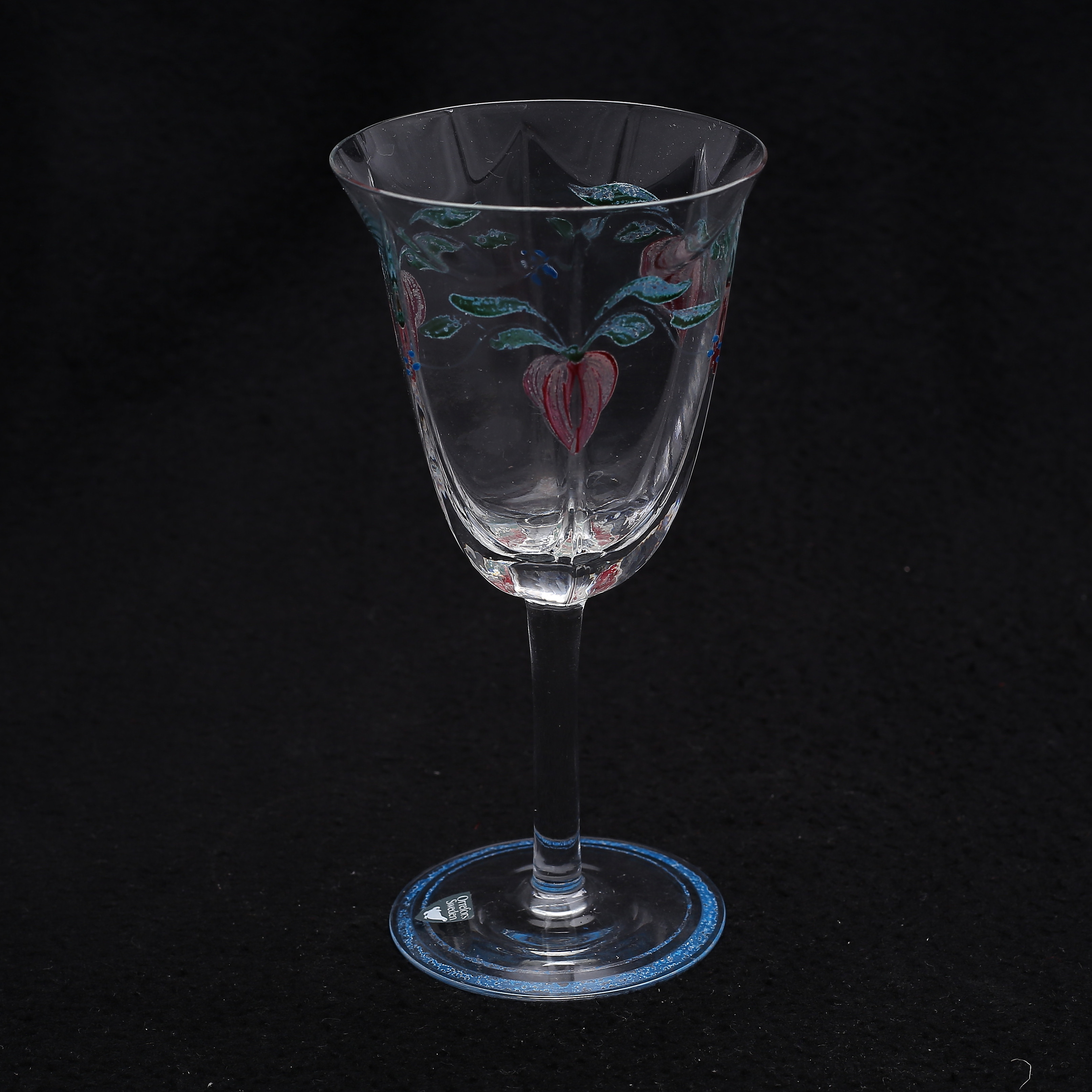 Images for 2256165. EVA ENGLUND. Wine glasses, 5 pcs, "Maja", Orrefors