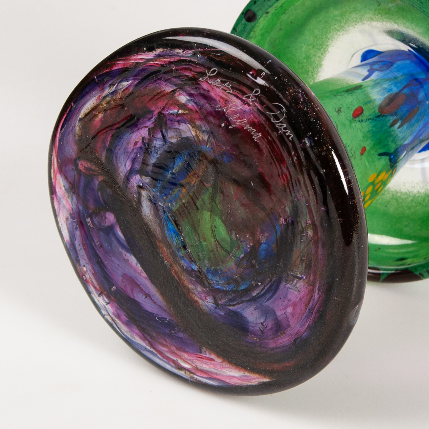 Images for 2284286. DAN CLAUSEN & LARS SKULBERG. Magma Art Glass