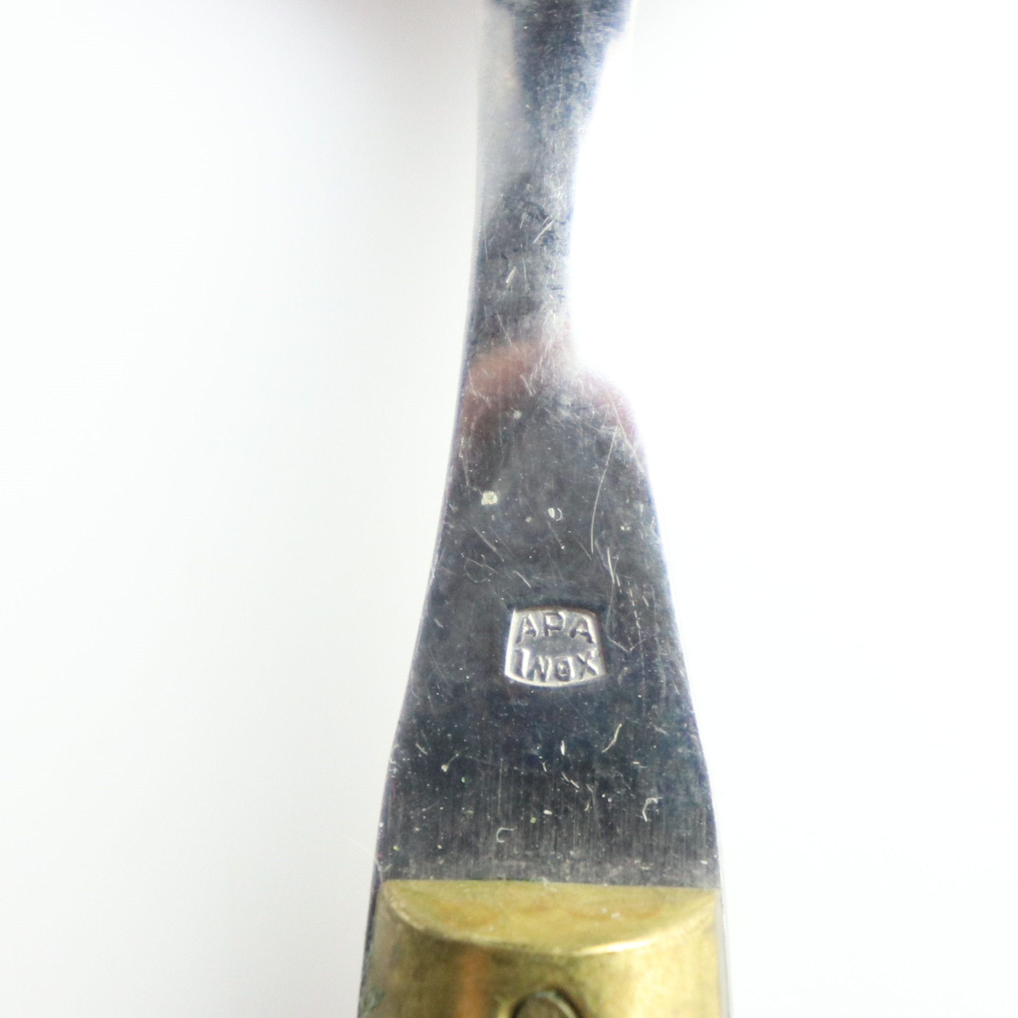 Images for 2288987. CUTLERY, 38 pieces, brass with plastic handle, APA