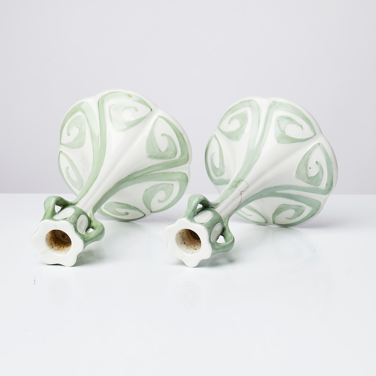 Images for 2297801. RÖRSTRAND, candlesticks, a pair, flintware, art ...